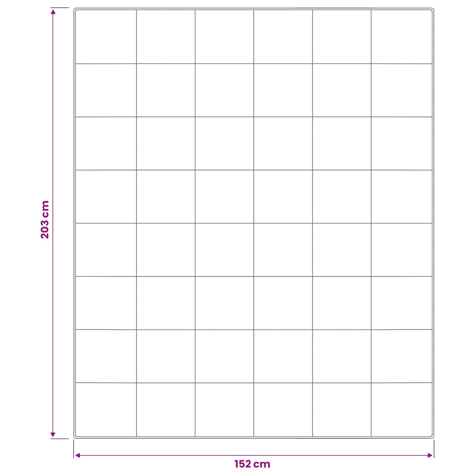 Dekbed en Kussen Set 2 pcs 152x203 cm Zomer 200 GSM Wol Wit image 11