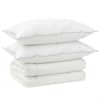 vidaXL Tekk ja padjakomplekt 3 tk 155x220 cm 4 aastaaega 220 GSM Vill