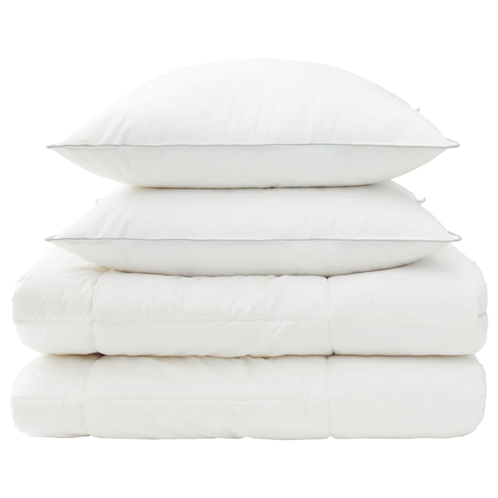 Dekbed en Kussen Set 3 pcs 240x260 cm 4 seizoenen 220 GSM Wol image 6