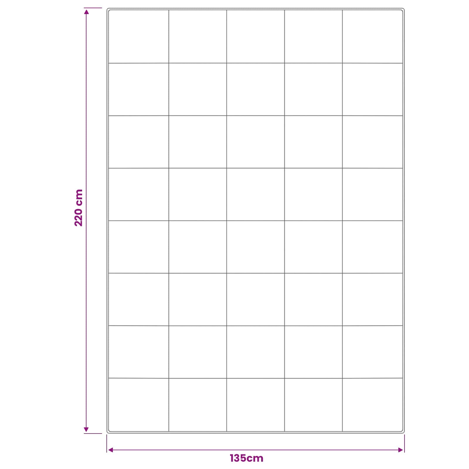 Dekbed en Kussen Set 3 pcs 135x220 cm 4 seizoenen 350 GSM Wol image 11