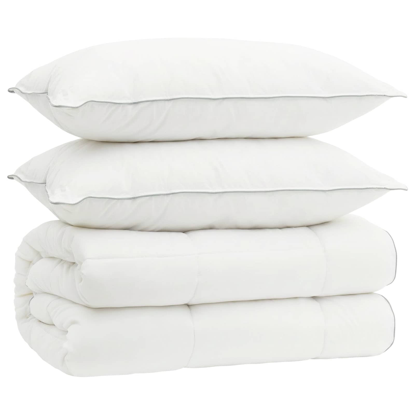 Dekbed en Kussen Set 3 pcs 240x260 cm 4 seizoenen 140+220 GSM image 2