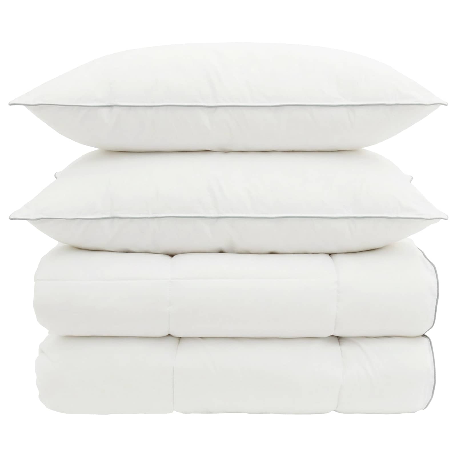 Dekbed en Kussen Set 3 pcs 240x260 cm 4 seizoenen 140+220 GSM image 6