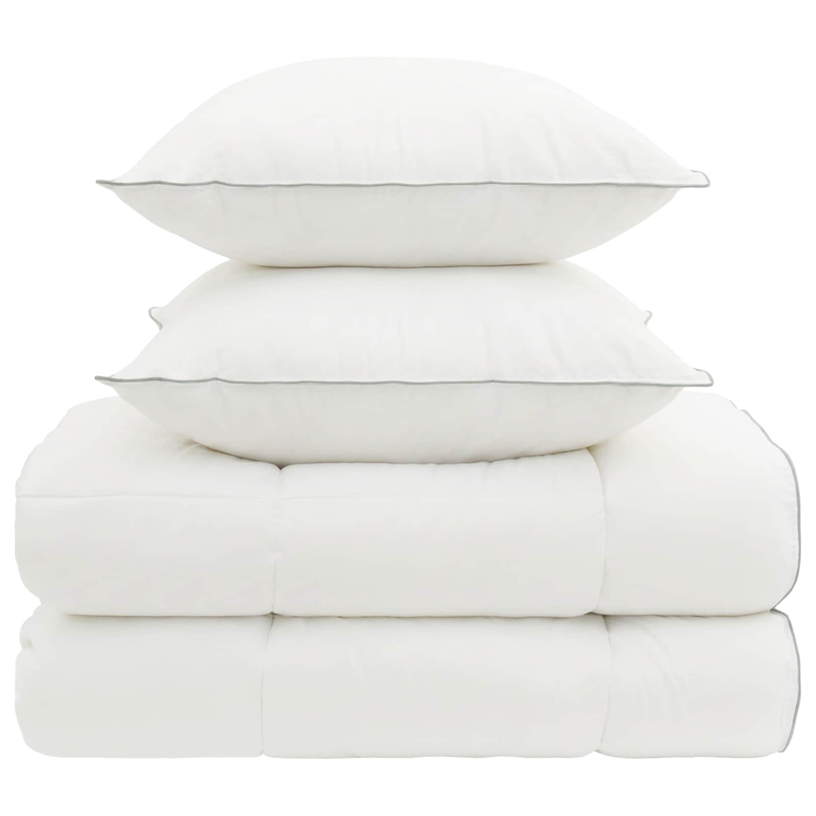 Dekbed en Kussen Set 3 pcs 240x260 cm 4 seizoenen 140+220 GSM image 6