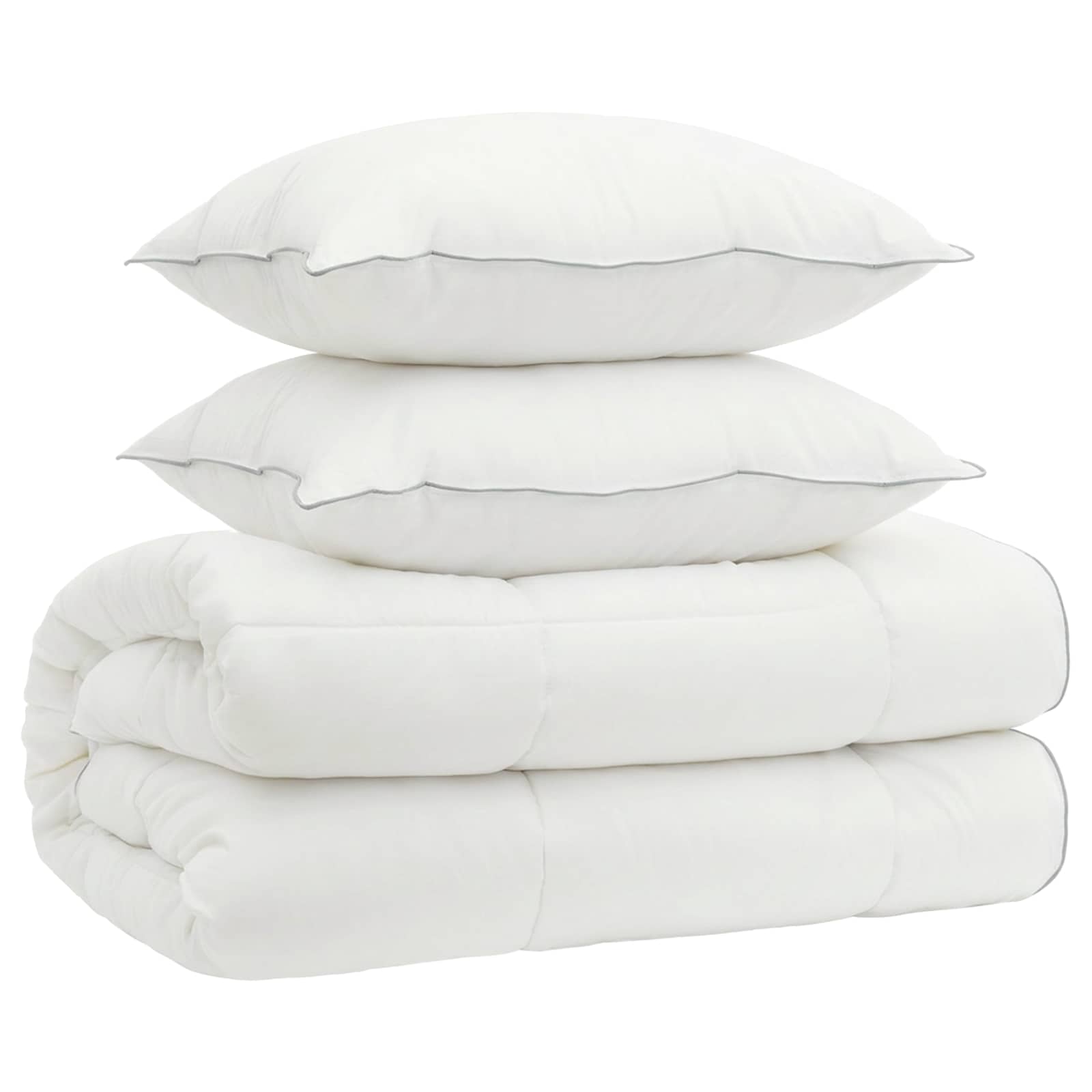 Dekbed en Kussen Set 3 pcs 240x260 cm 4 seizoenen 140+220 GSM image 2