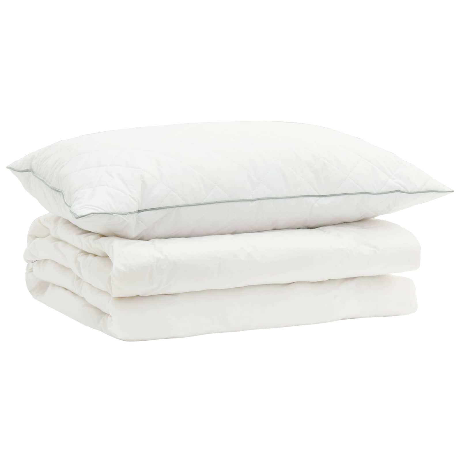 90% ganzen dons dekbedset FULDA 2 st 137 x 200 cm Zomer 100 GSM image 2