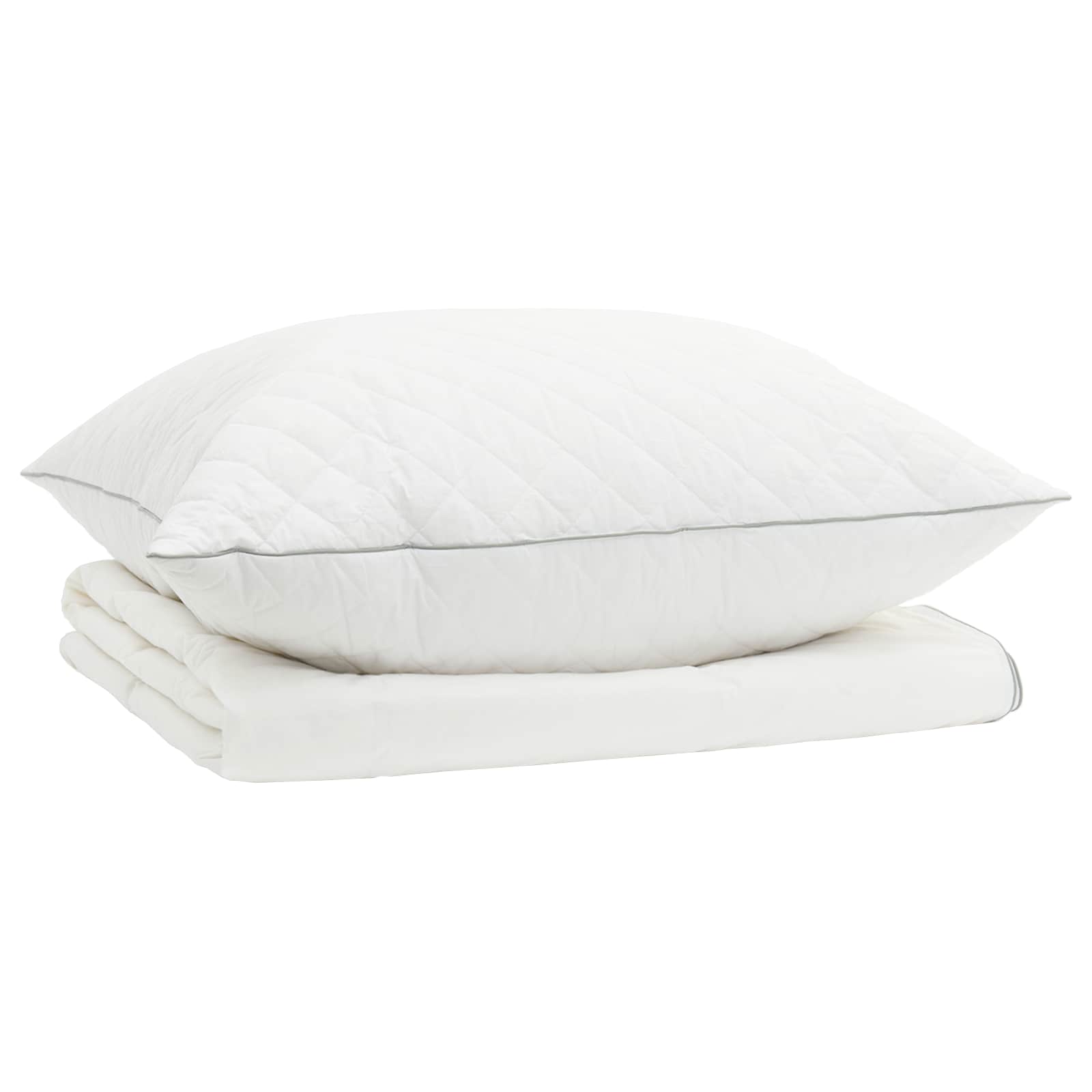 90% ganzen dons dekbedset FULDA 2 st 137 x 200 cm Zomer 100 GSM image 2