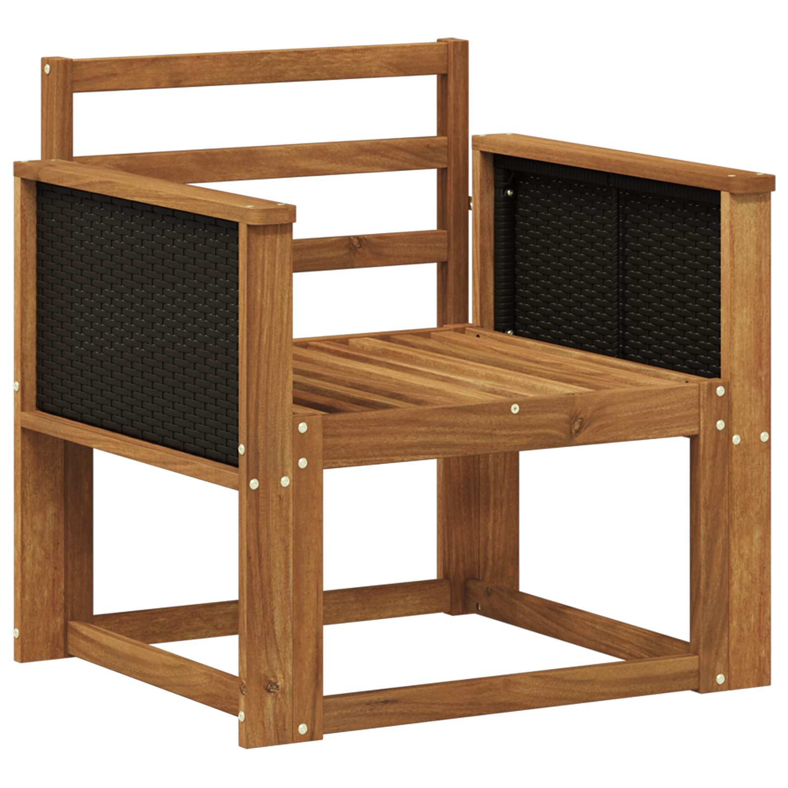 Buiten Midden Sofa Massief Acaciahout Naturel image 2