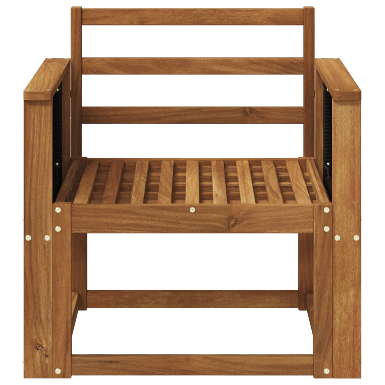 Buiten Midden Sofa Massief Acaciahout Naturel image 3
