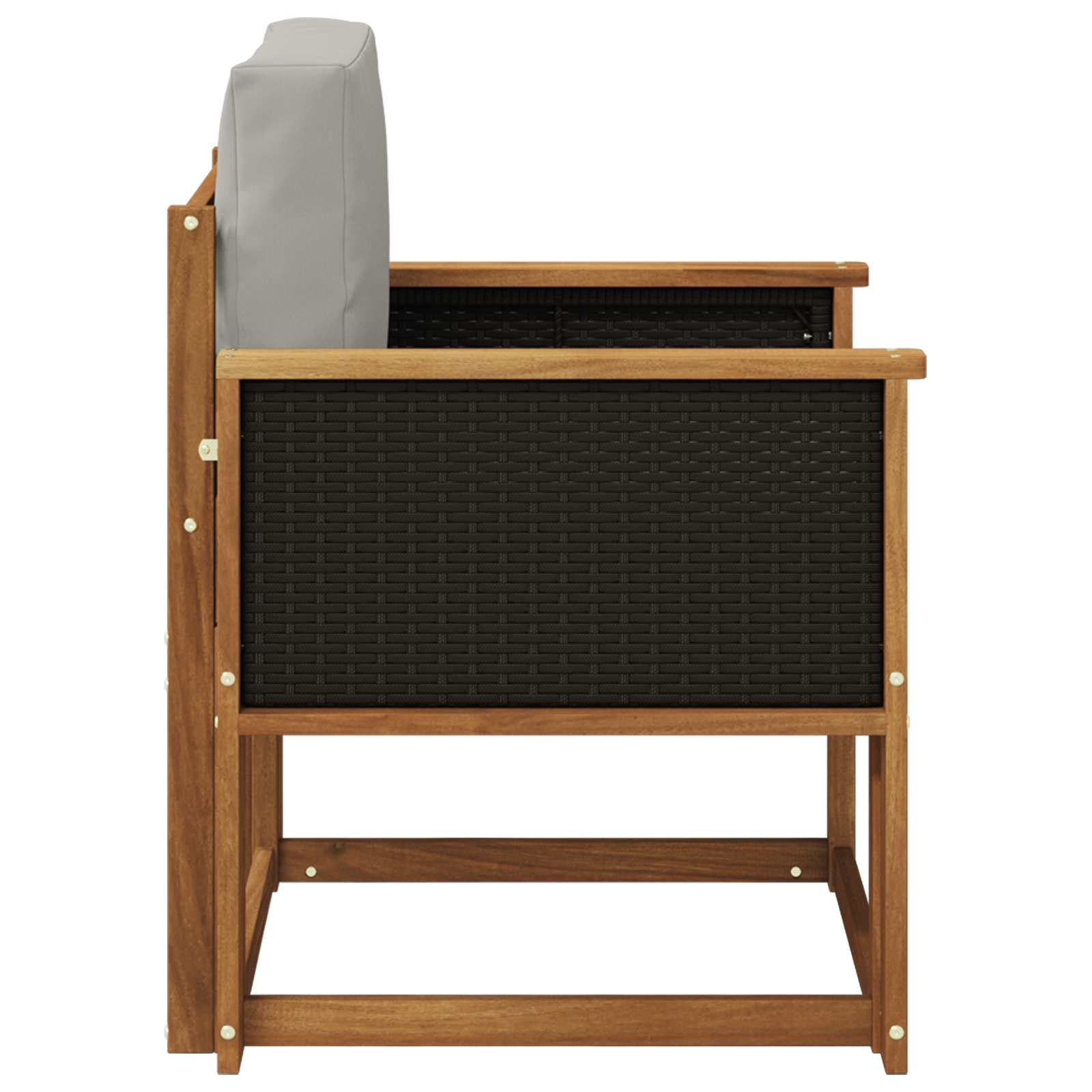 Buiten Midden Sofa Massief Acaciahout Naturel image 4