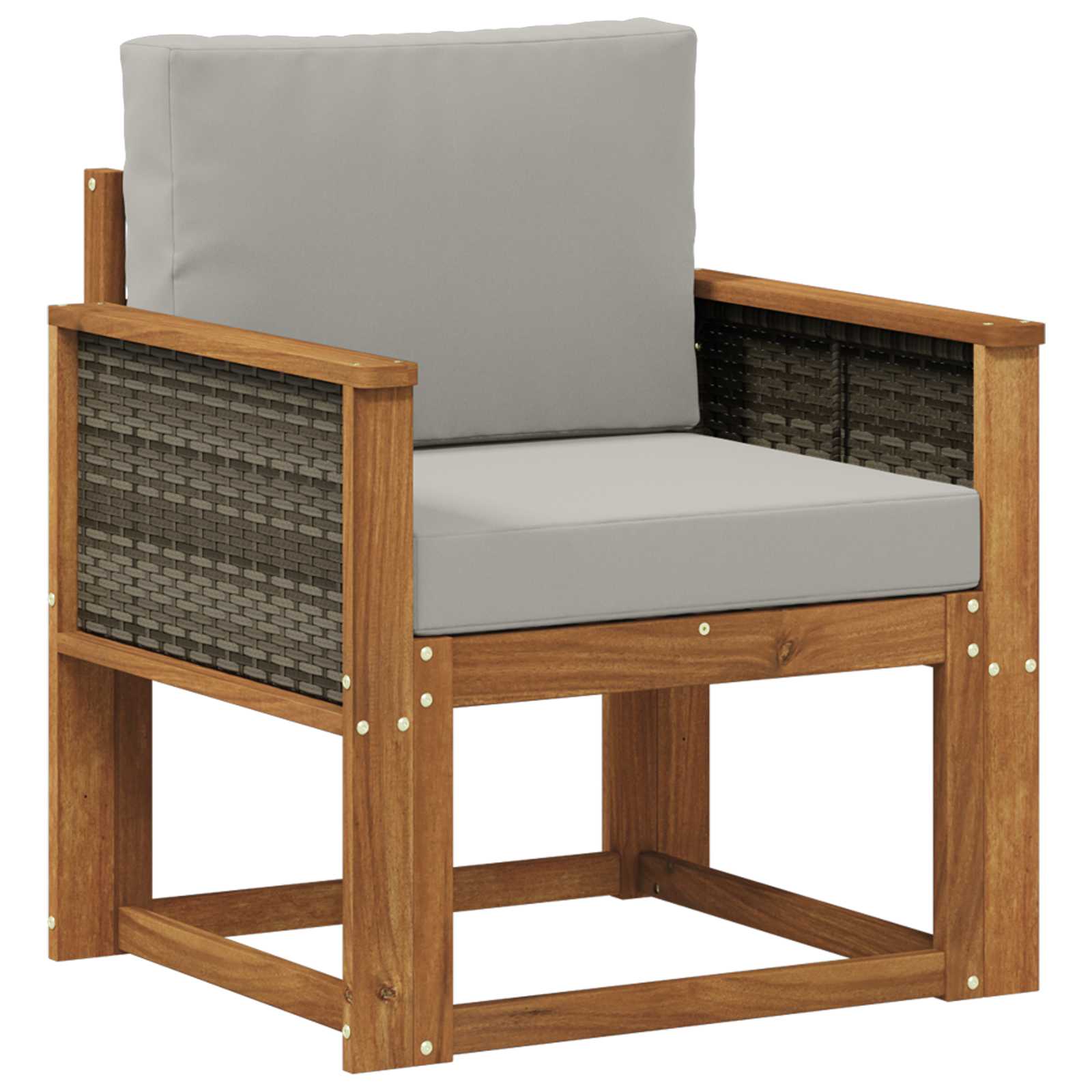 Buiten Midden Sofa Massief Acaciahout Naturel image 2