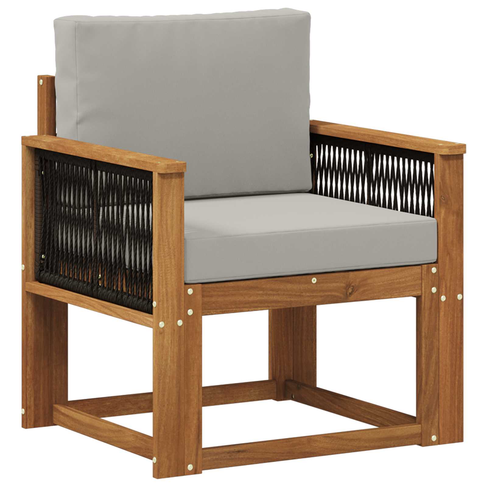 Buiten Midden Sofa Massief Acaciahout Naturel image 2