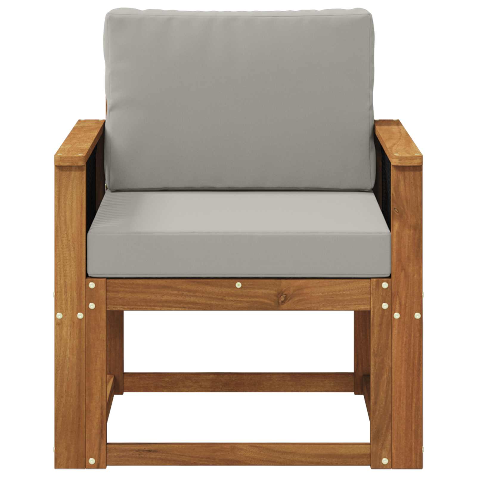 Buiten Midden Sofa Massief Acaciahout Naturel image 3