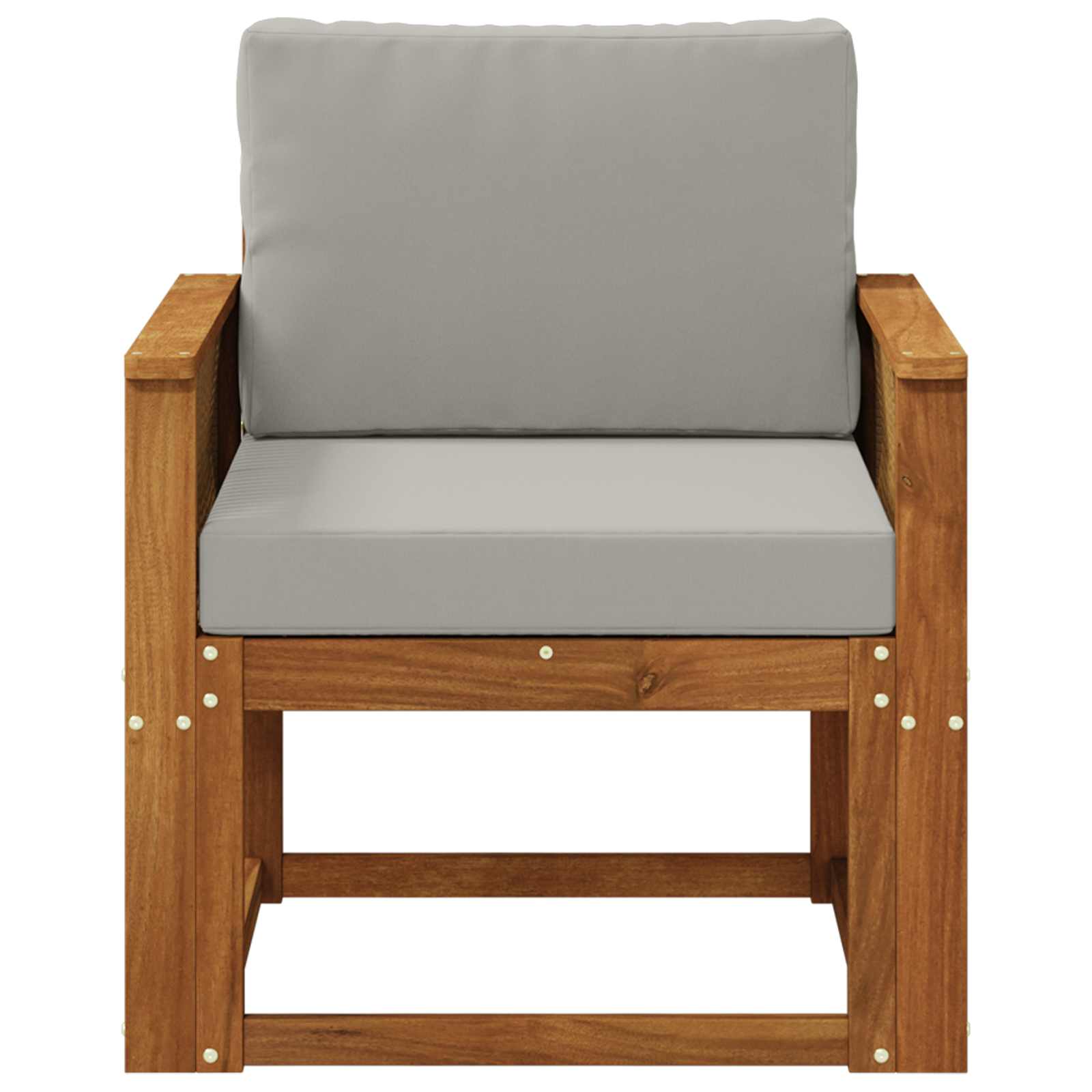 Buiten Midden Sofa Massief Acaciahout Naturel image 3
