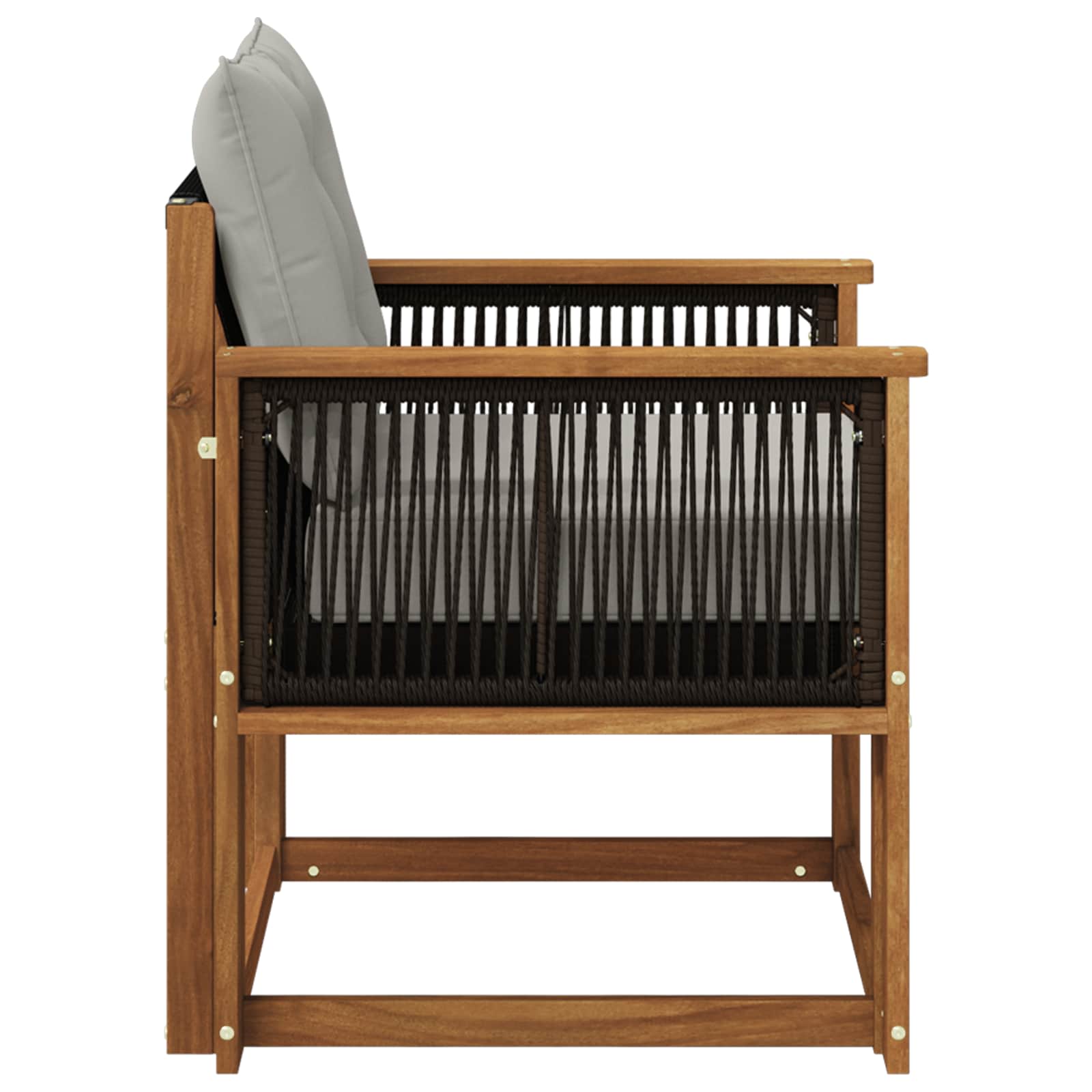 Buiten Midden Sofa Massief Acaciahout Naturel image 6