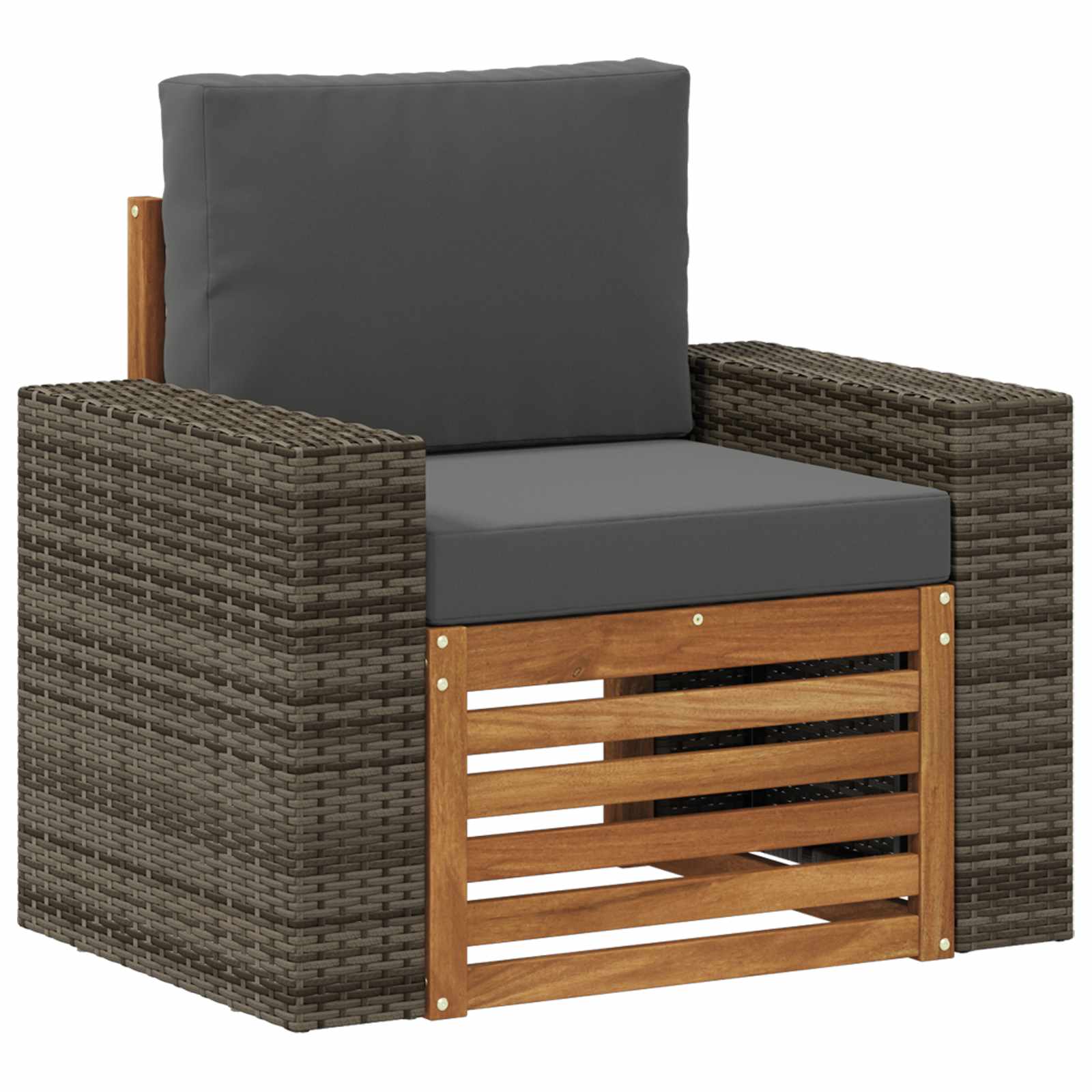 Buiten Midden Sofa Massief Acaciahout Naturel image 2