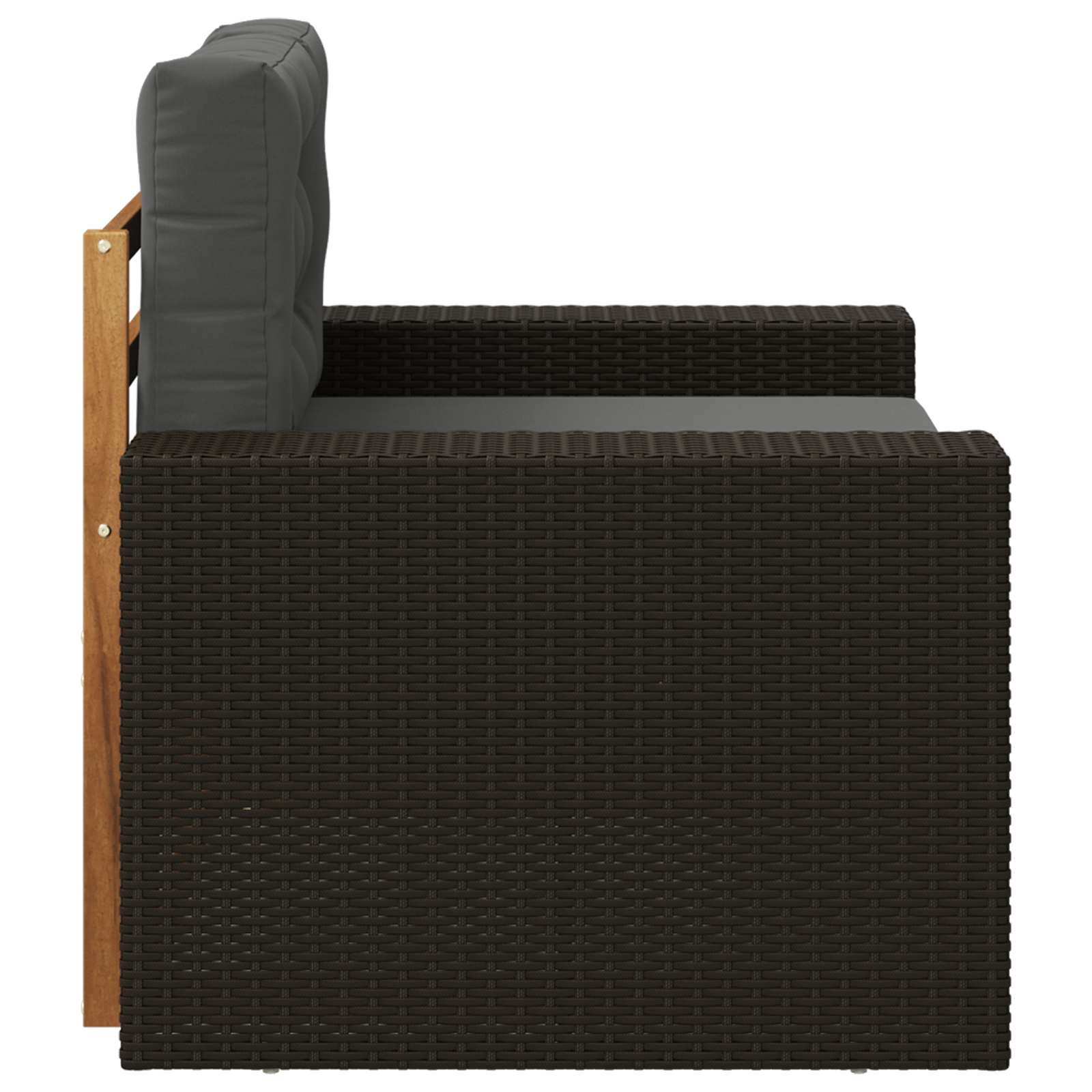Buiten Midden Sofa Massief Acaciahout Naturel image 4
