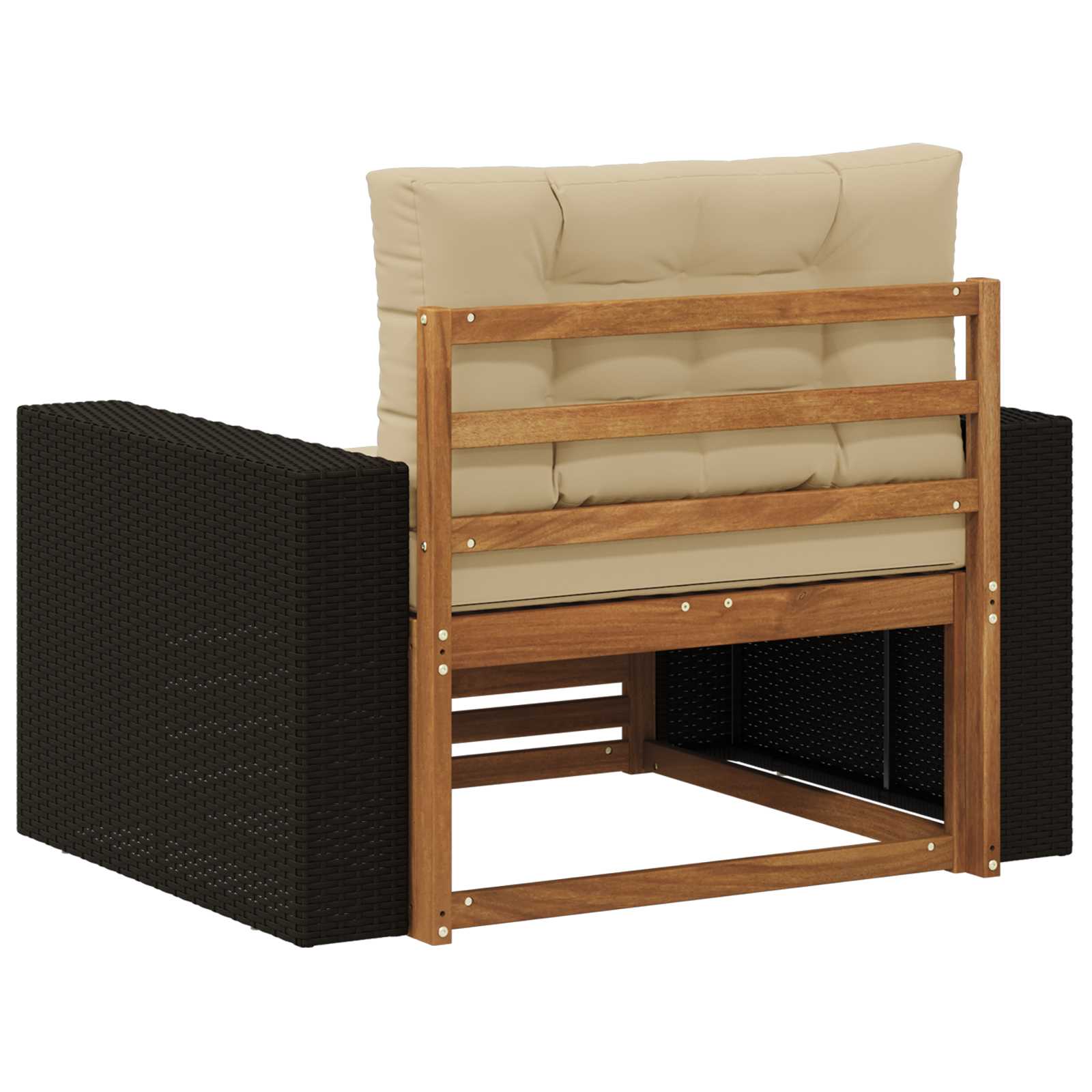 Buiten Midden Sofa Massief Acaciahout Naturel image 5