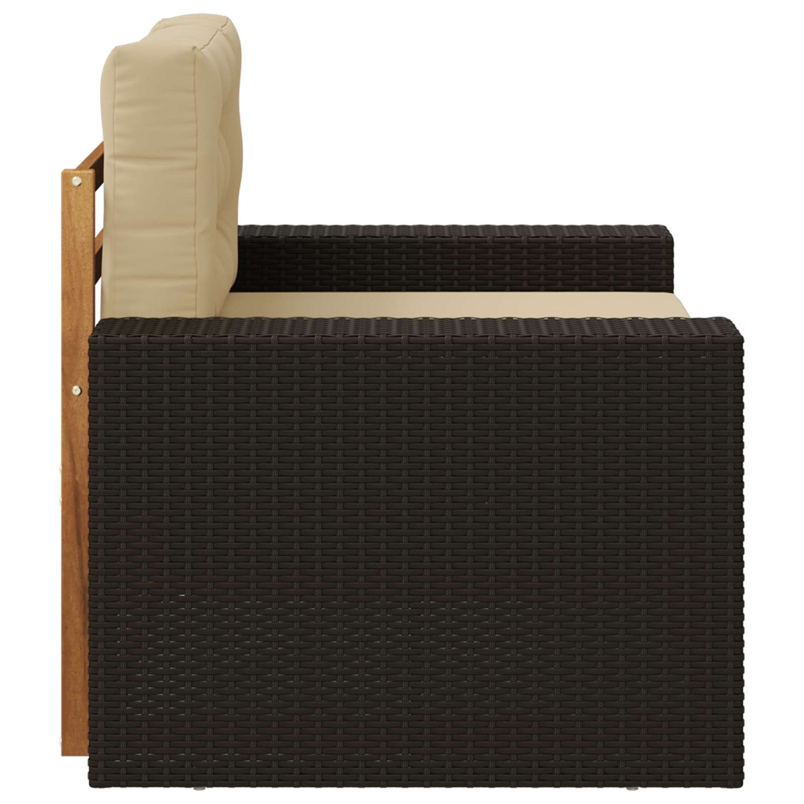 Buiten Midden Sofa Massief Acaciahout Naturel image 4