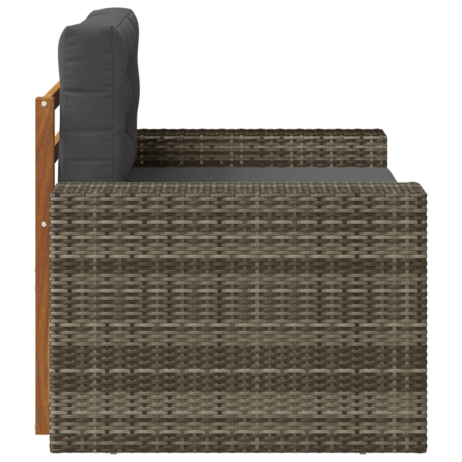 Buiten Midden Sofa Massief Acaciahout Naturel image 4