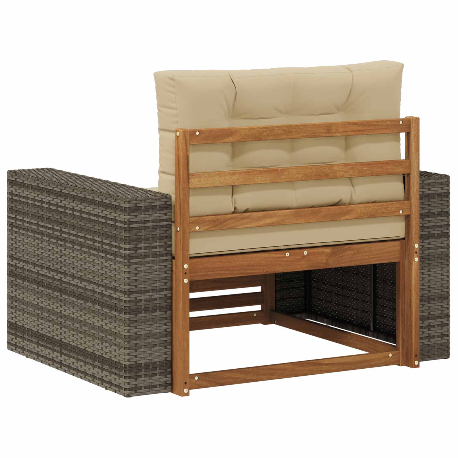Buiten Midden Sofa Massief Acaciahout Naturel image 5