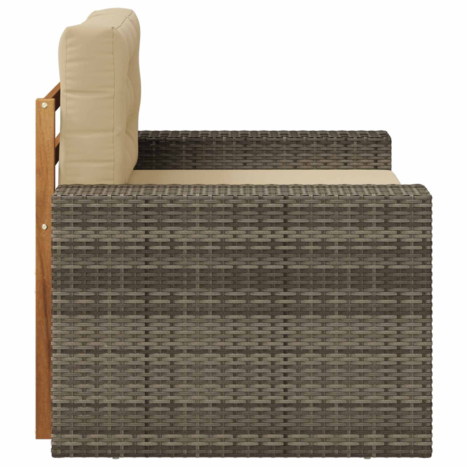 Buiten Midden Sofa Massief Acaciahout Naturel image 4