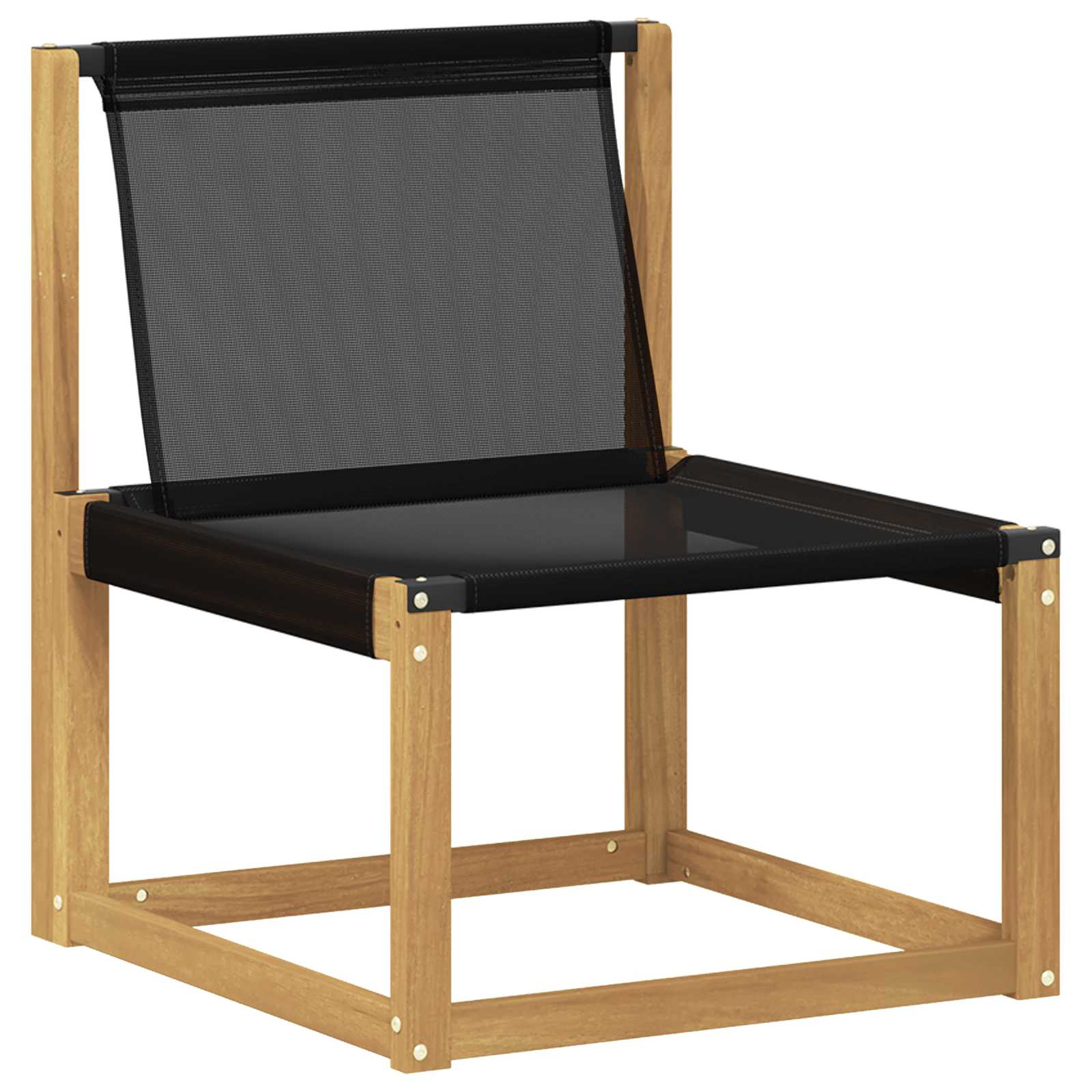 Tuinbank Massief Acaciahout Wit en crèmekleurig image 3