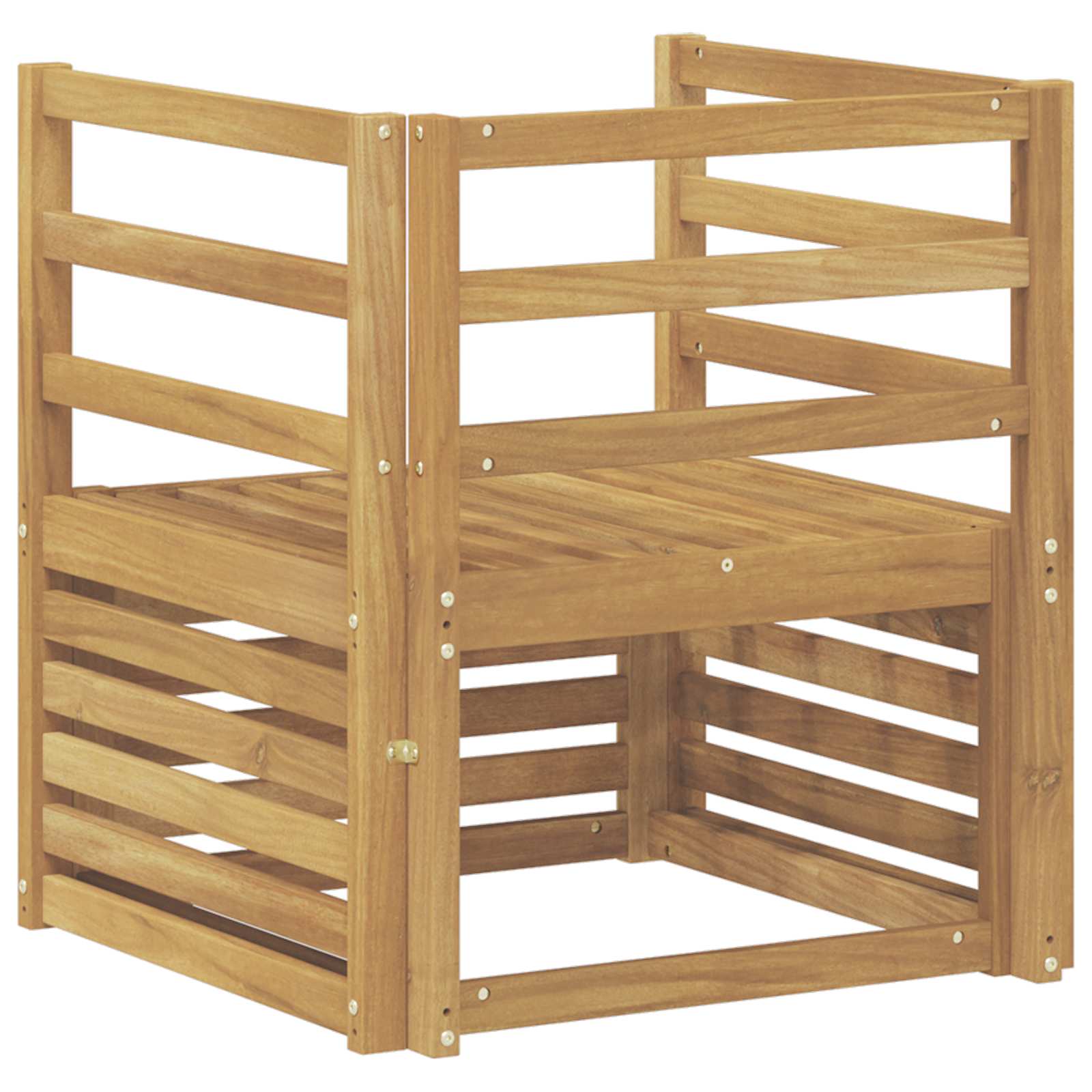 Tuinbank Massief Acaciahout Wit image 5