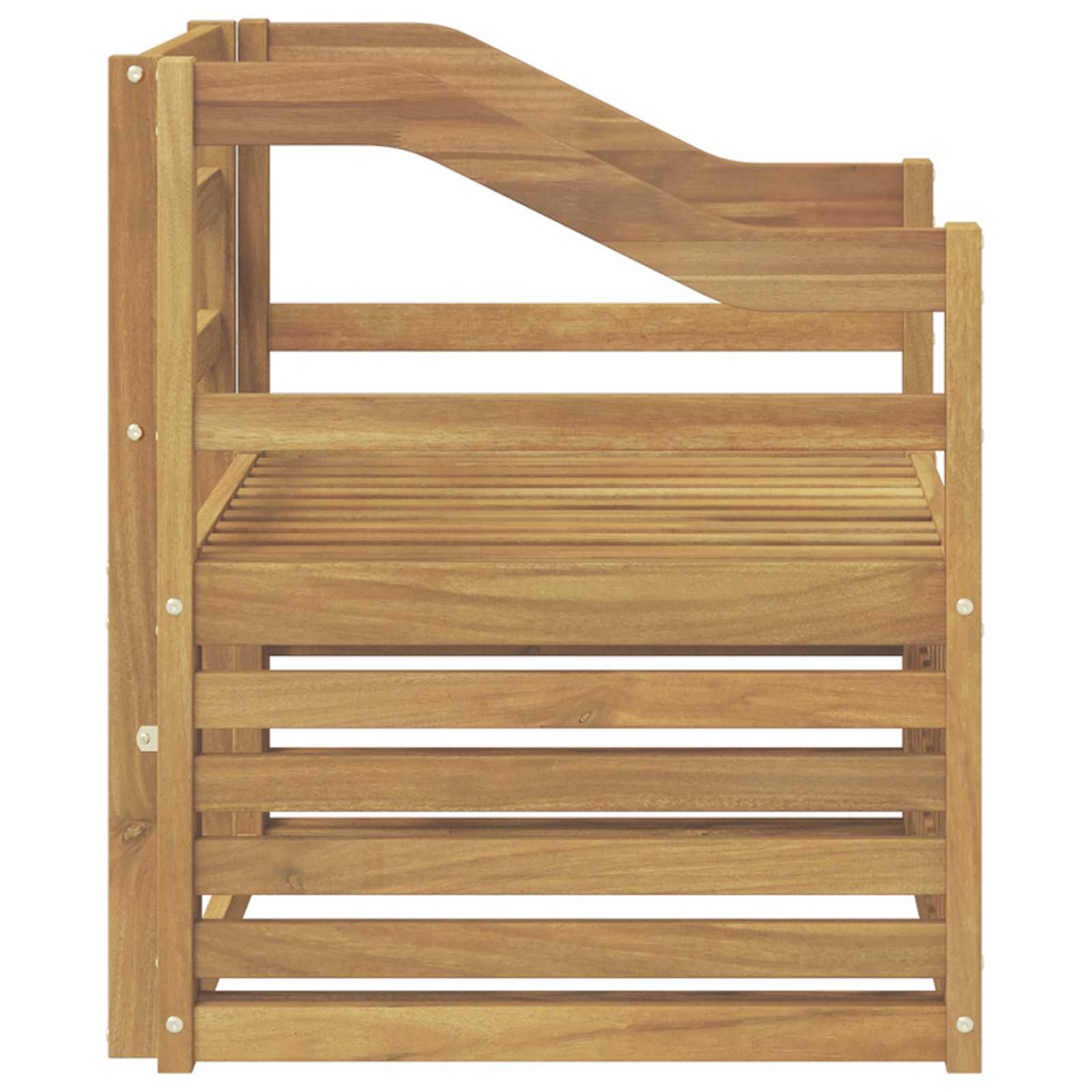 Tuinbank Massief Acaciahout Wit image 4