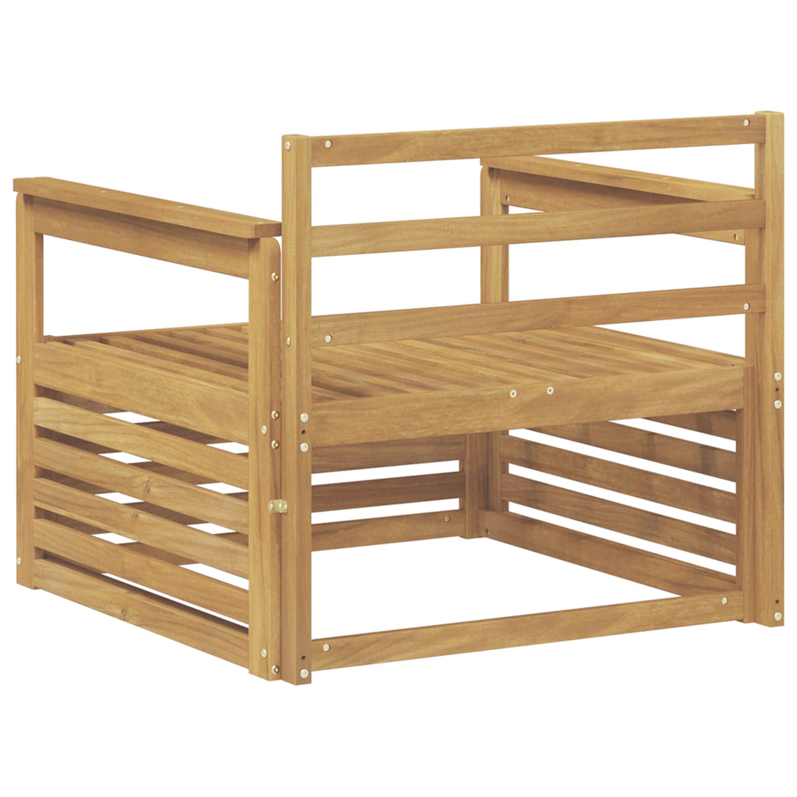 Tuinbank Massief Acaciahout Wit image 5