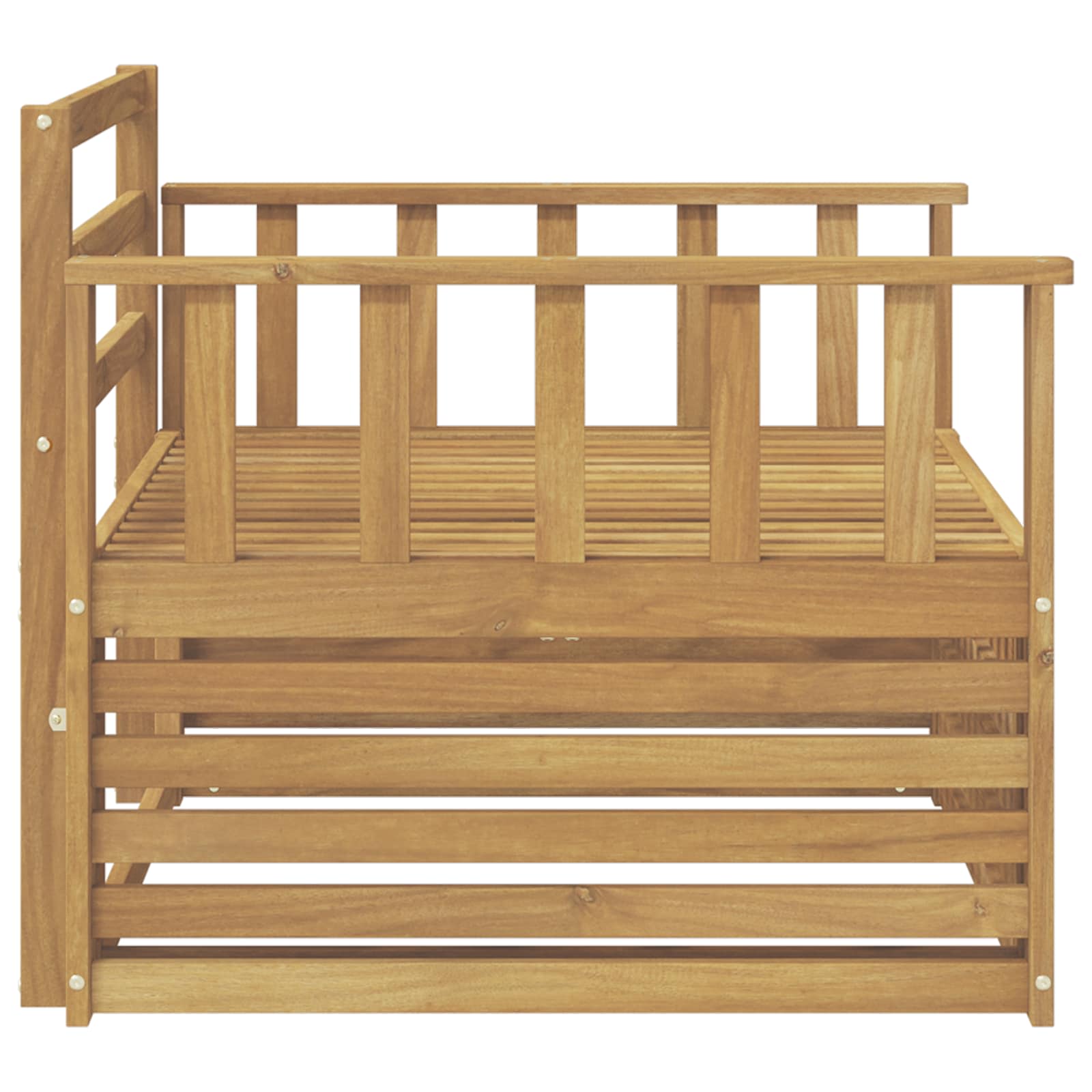 Tuinbank Massief Acaciahout Wit image 4