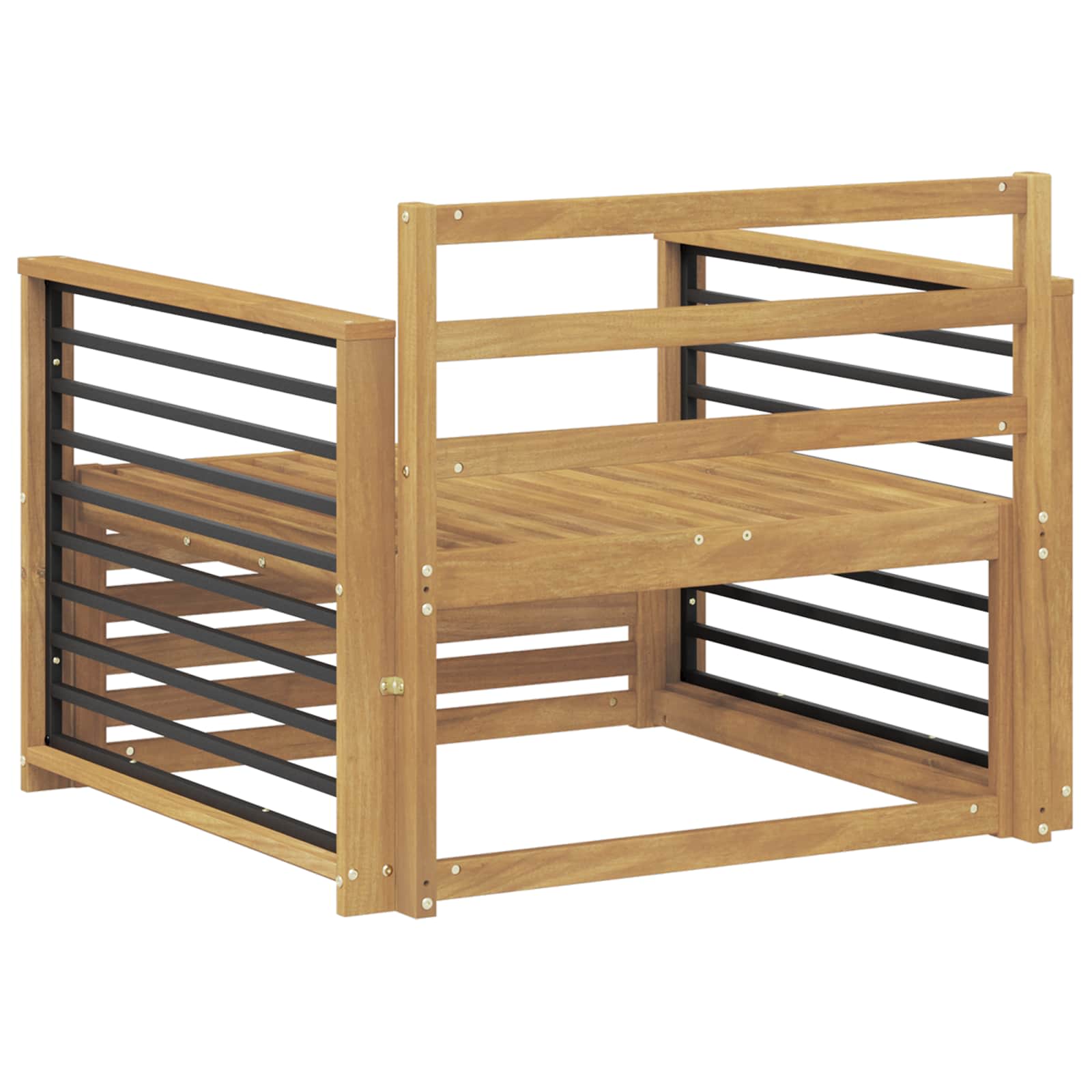 Tuinbank Massief Acaciahout Wit image 5