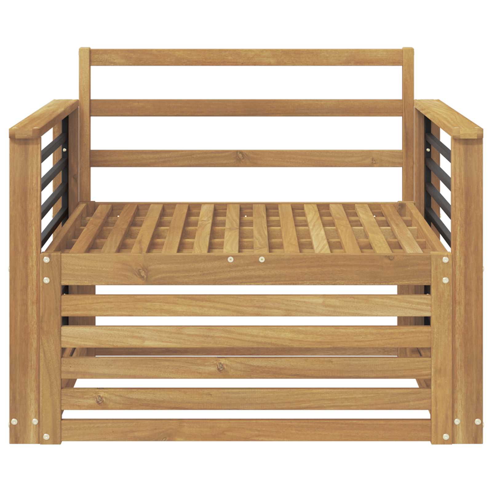 Tuinbank Massief Acaciahout Wit image 3