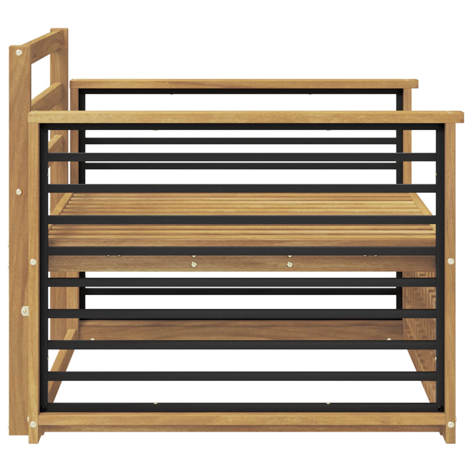 Tuinbank Massief Acaciahout Wit image 4