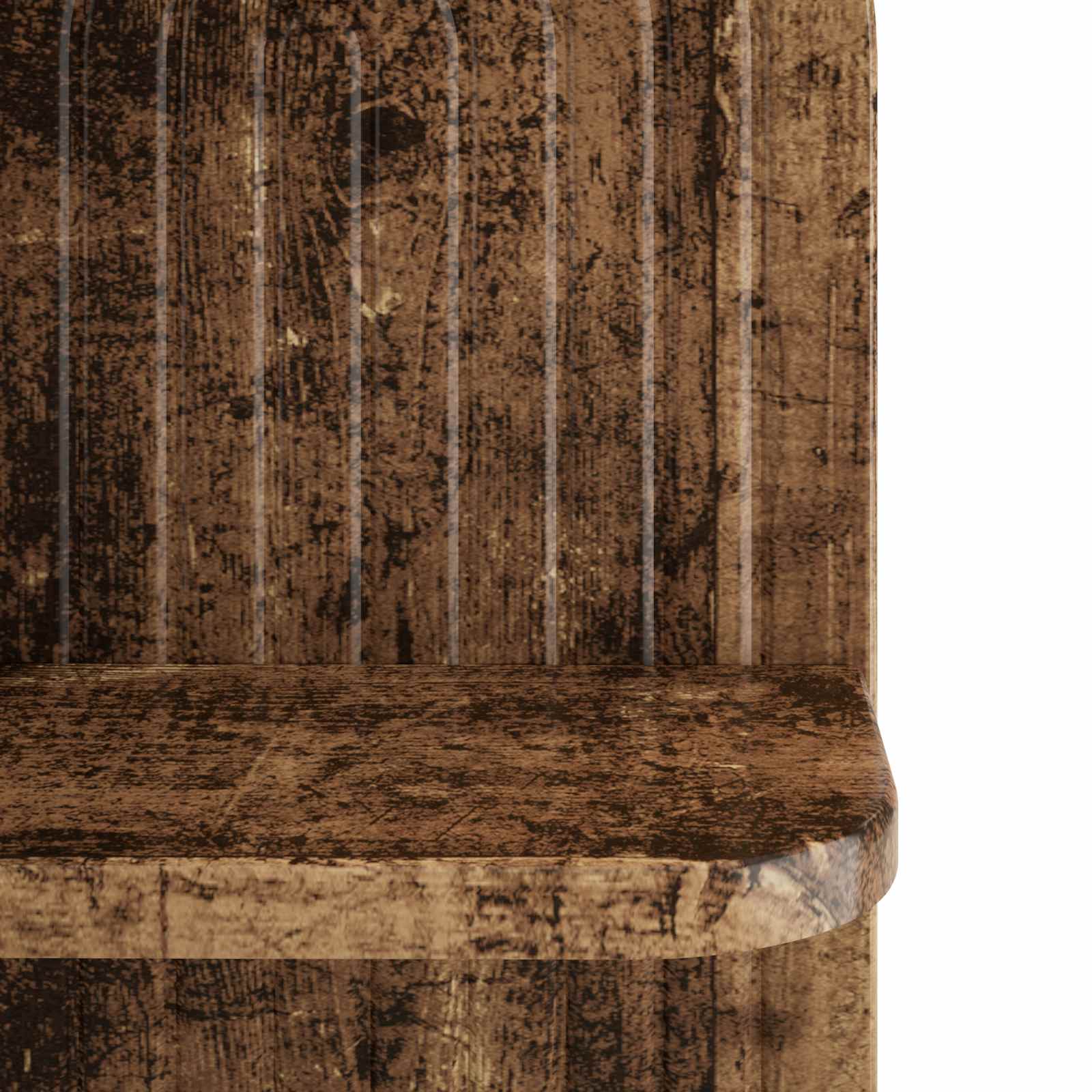 Stenska polica 2 kos Star les 23 x 13,5 x 37,5 cm