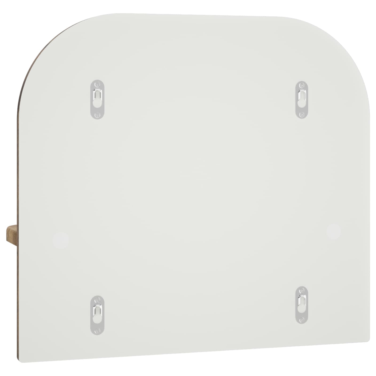 Stenska polica 2 kos Dimljen hrast 41 x 13,5 x 37,5 cm