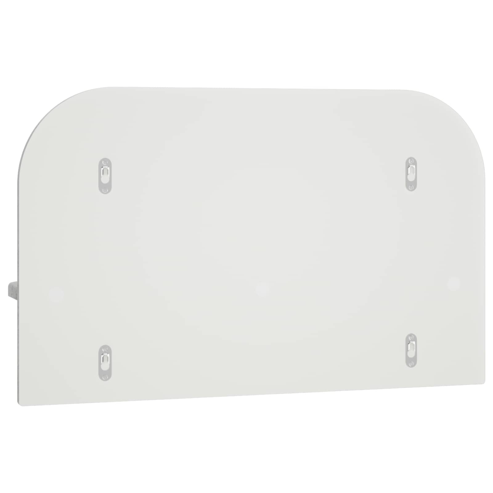 Stenska polica 2 kos Betonsko siva 60 x 13,5 x 37,5 cm