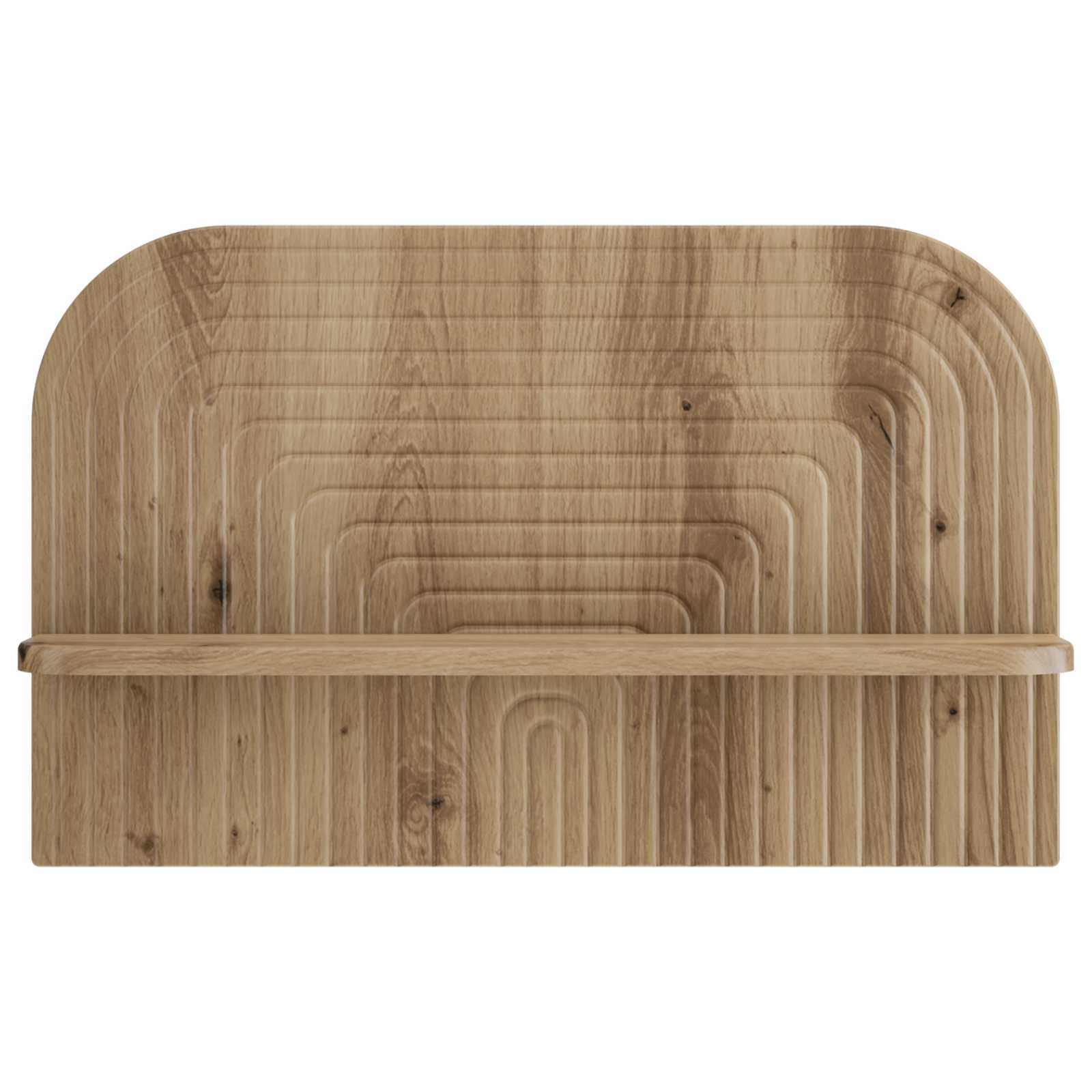 Stenska polica 2 kos Artisan hrast 60 x 13,5 x 37,5 cm