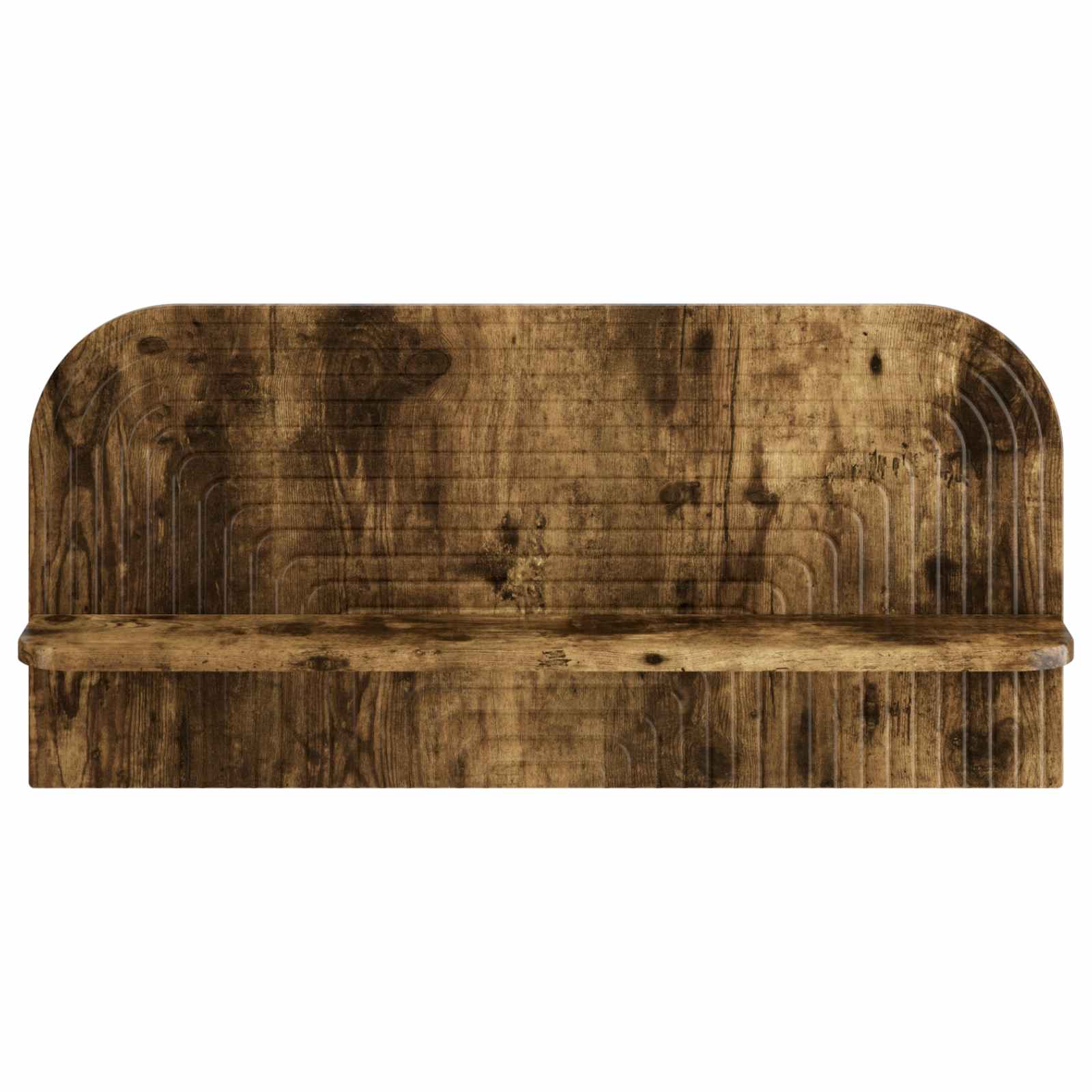 vidaXL Wandplank 2 st Gerookt eiken 80.5 x 13.5 x 37.5 cm Bewerkt hout, foto 4