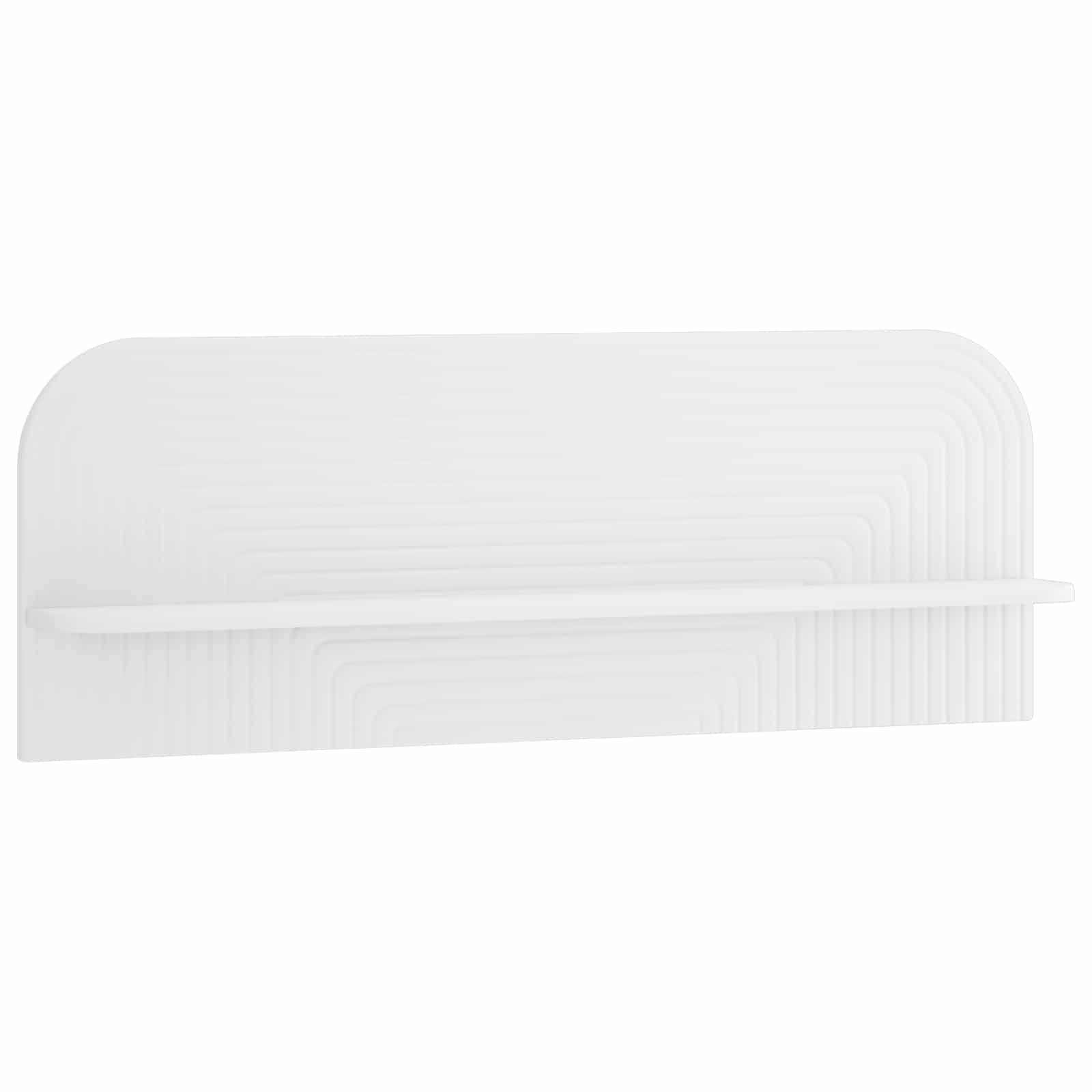 vidaXL Wandplank 2 st Wit 102 x 13.5 x 37.5 cm Bewerkt hout, foto 2