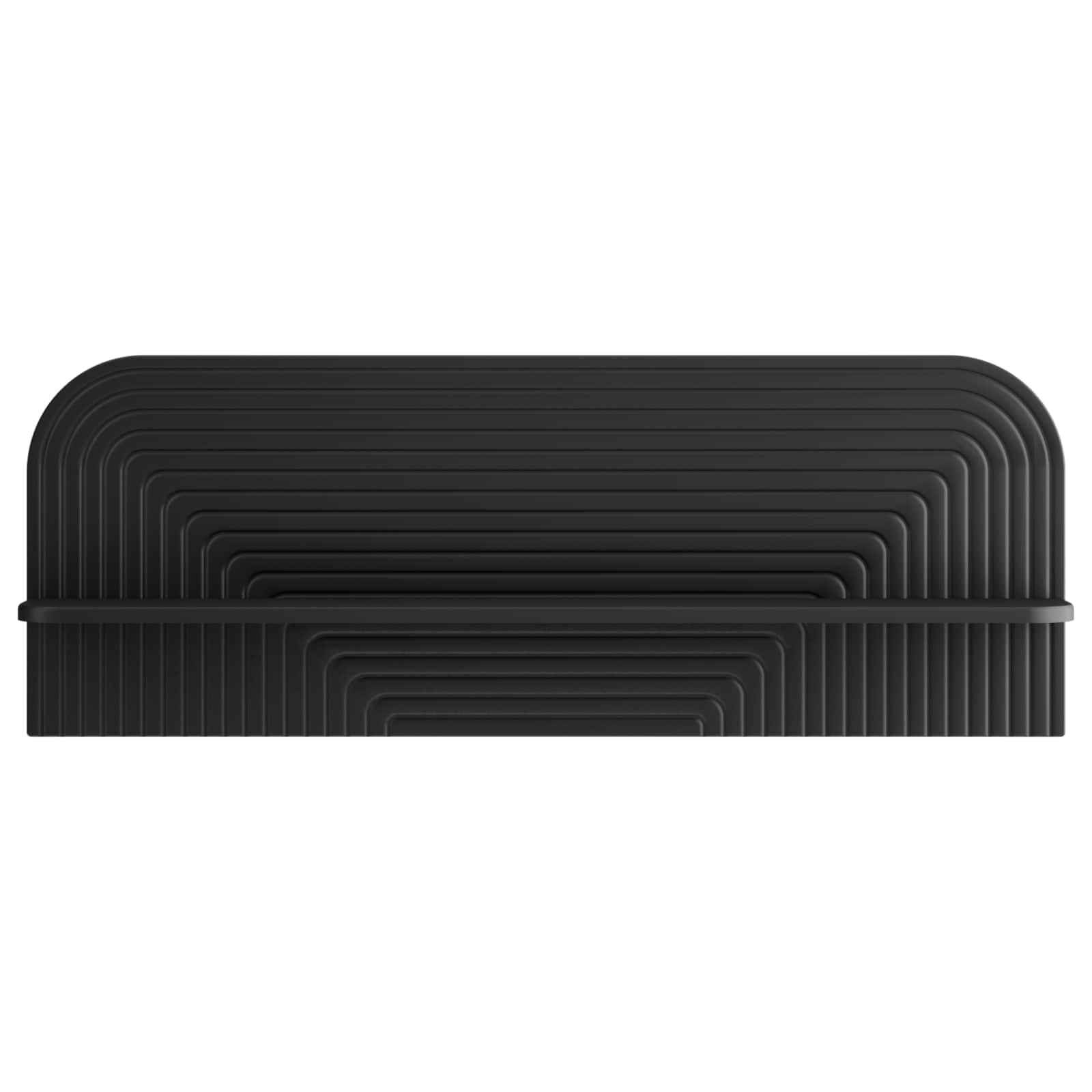 vidaXL Wandplank 2 st Zwart 102 x 13.5 x 37.5 cm Bewerkt hout, foto 4