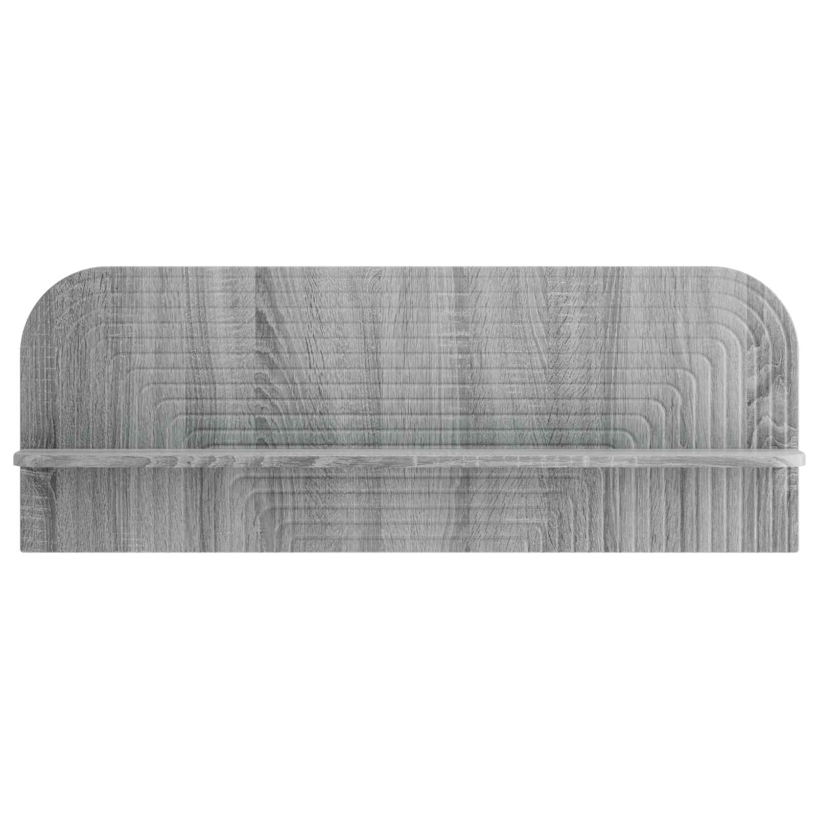 Stenska polica 2 kos Siva Sonoma 102 x 13.5 x 37.5 cm