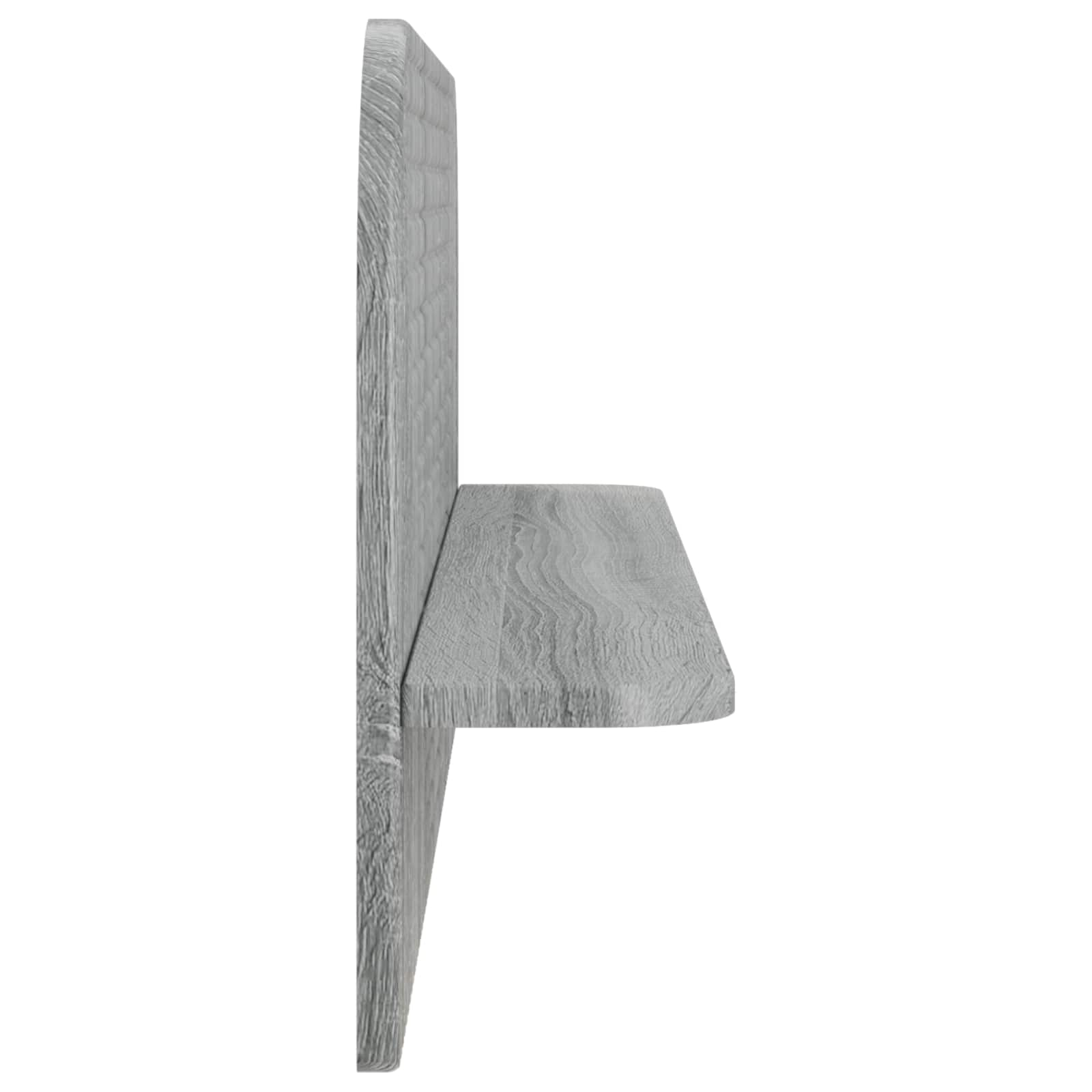 Stenska polica 2 kos Siva Sonoma 102 x 13.5 x 37.5 cm