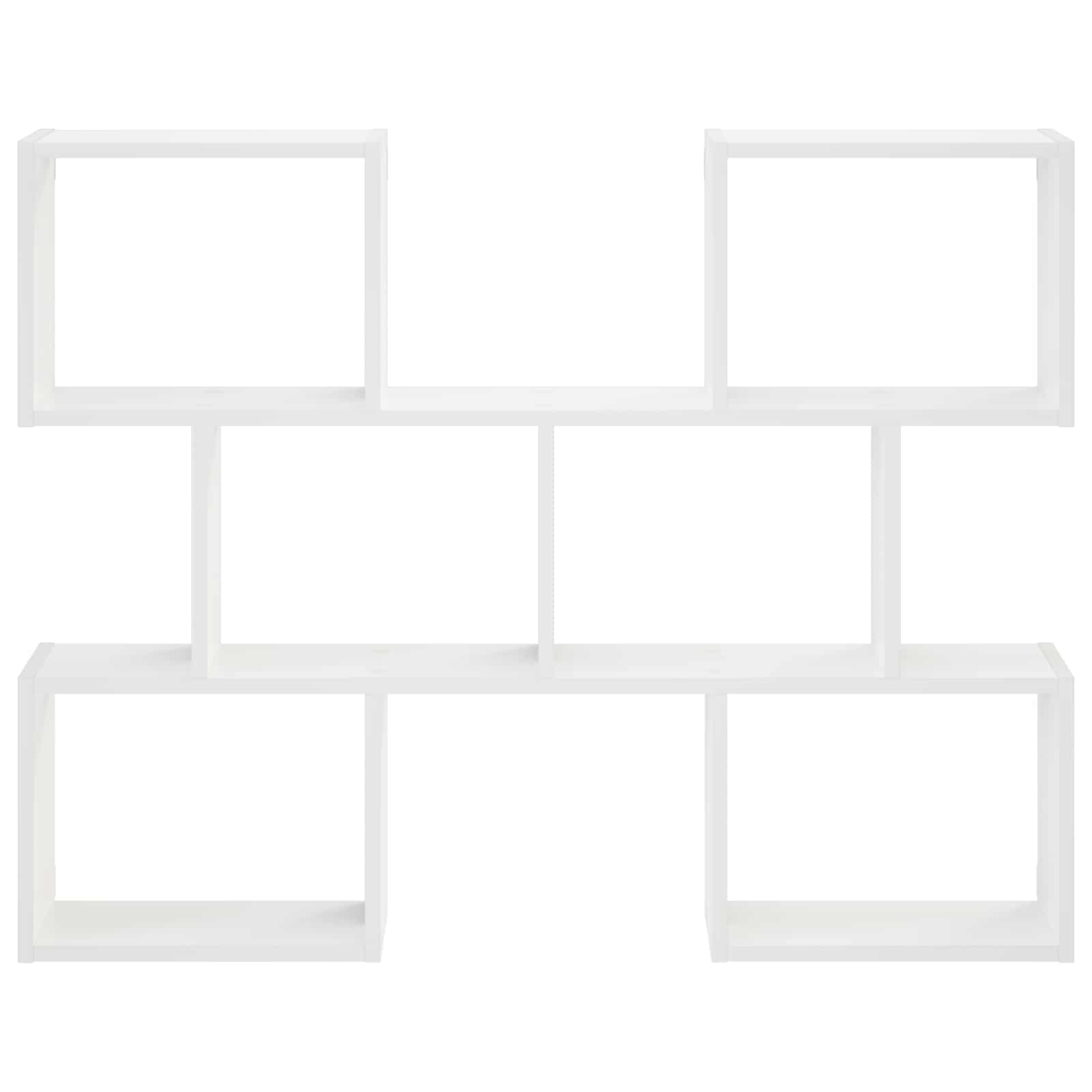 vidaXL - Wandplank - Wit - 103 - x - 17 - x - 80 - cm - Bewerkt - hout