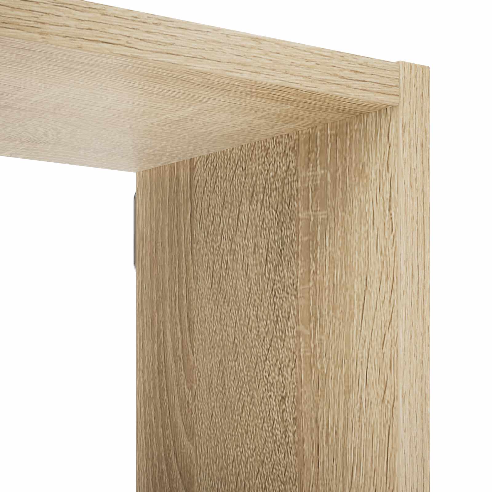 Stenska polica Sonoma hrast 103 x 17 x 80 cm Inženirski les