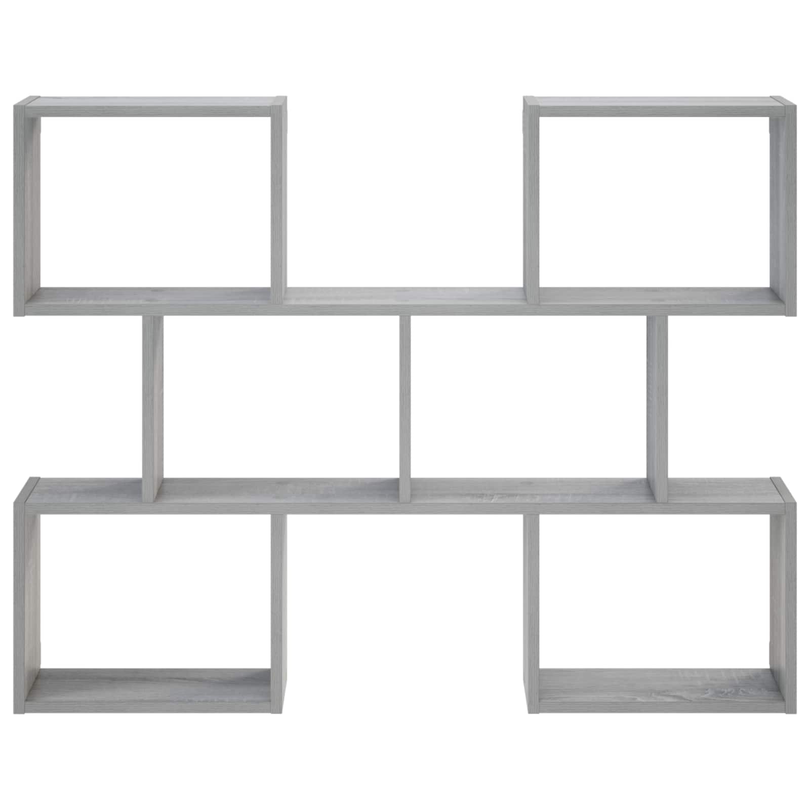 vidaXL - Wandplank - Grijs - Sonoma - 103 - x - 17 - x - 80 - cm - Bewerkt - hout