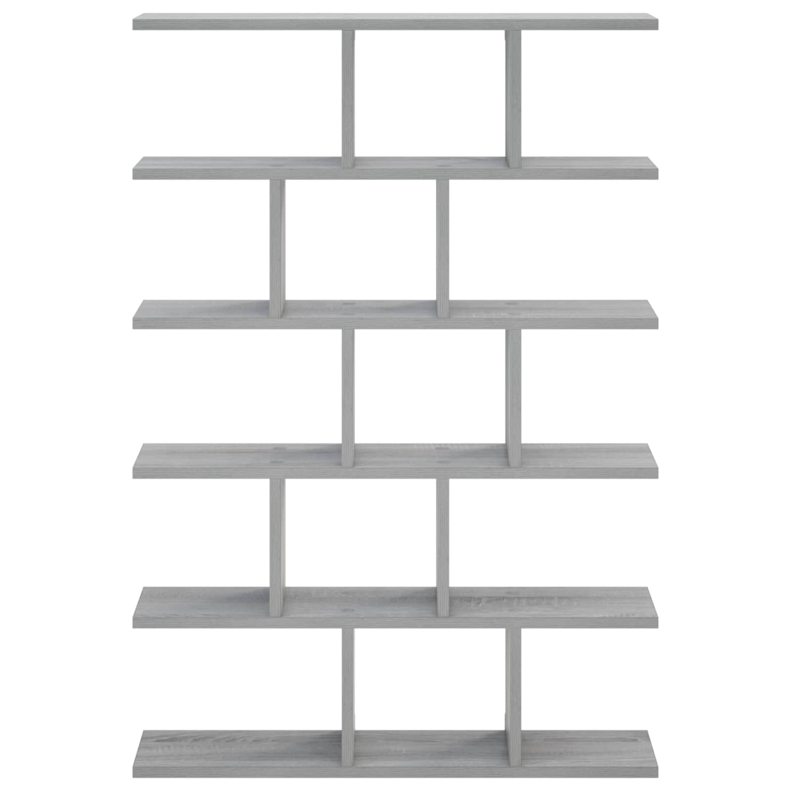 vidaXL - Wandplank - Grijs - Sonoma - 70 - x - 17 - x - 101 - cm - Bewerkt - hout