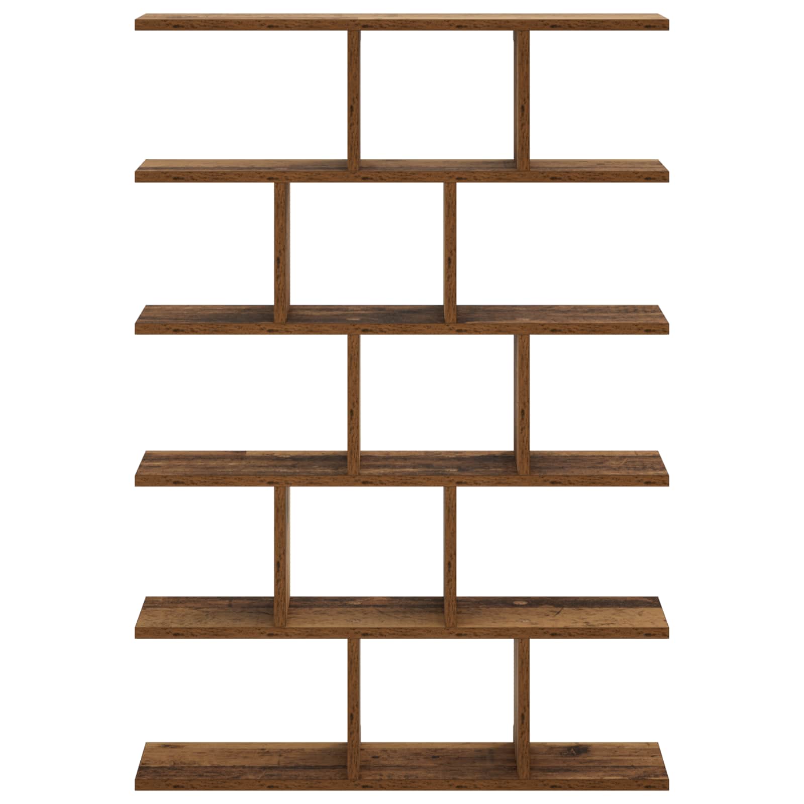 vidaXL - Wandplank - Eikenhout - 70 - x - 17 - x - 101 - cm - Bewerkt - hout
