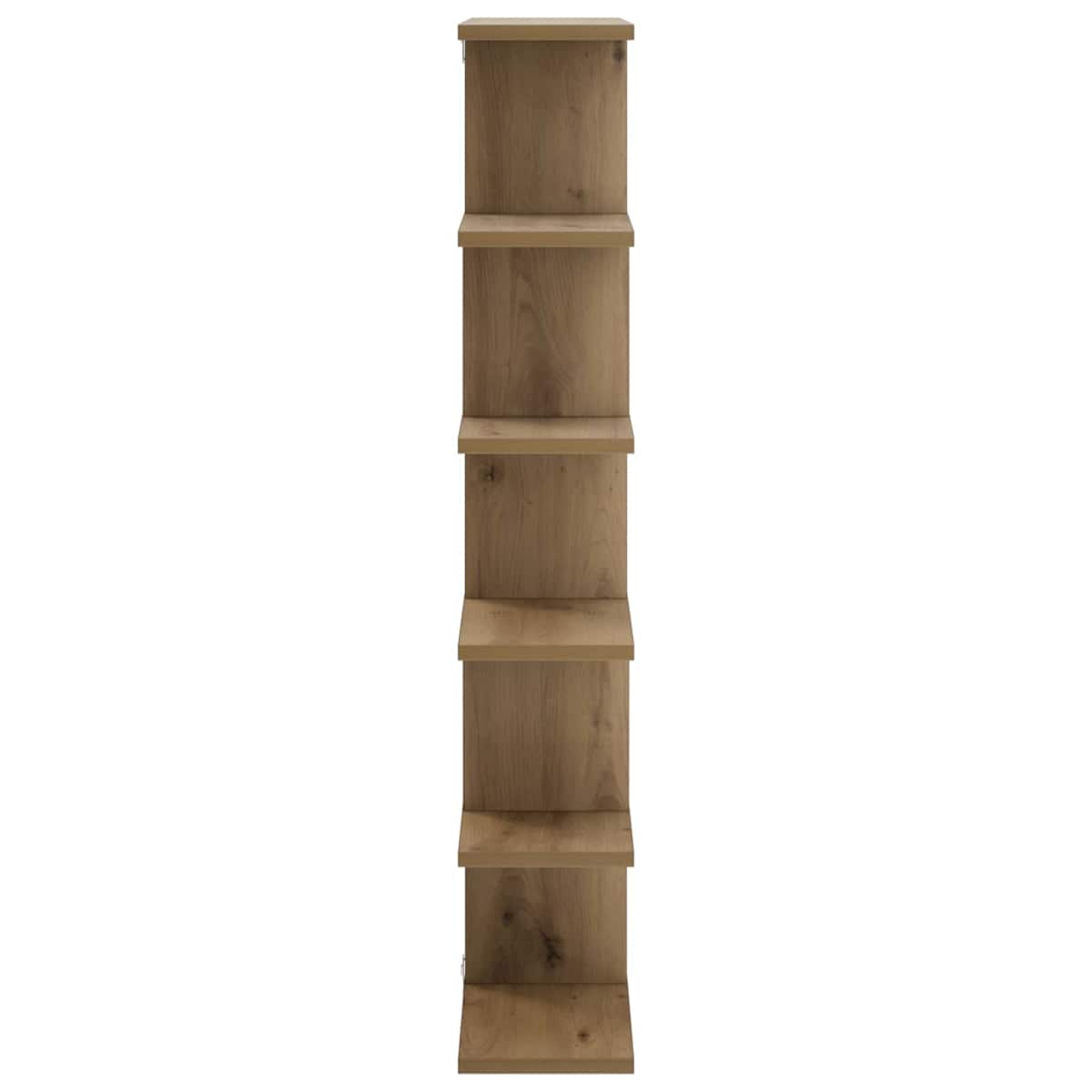 Væghylde 70 x 17 x 101 cm Konstrueret træ - Billede 4