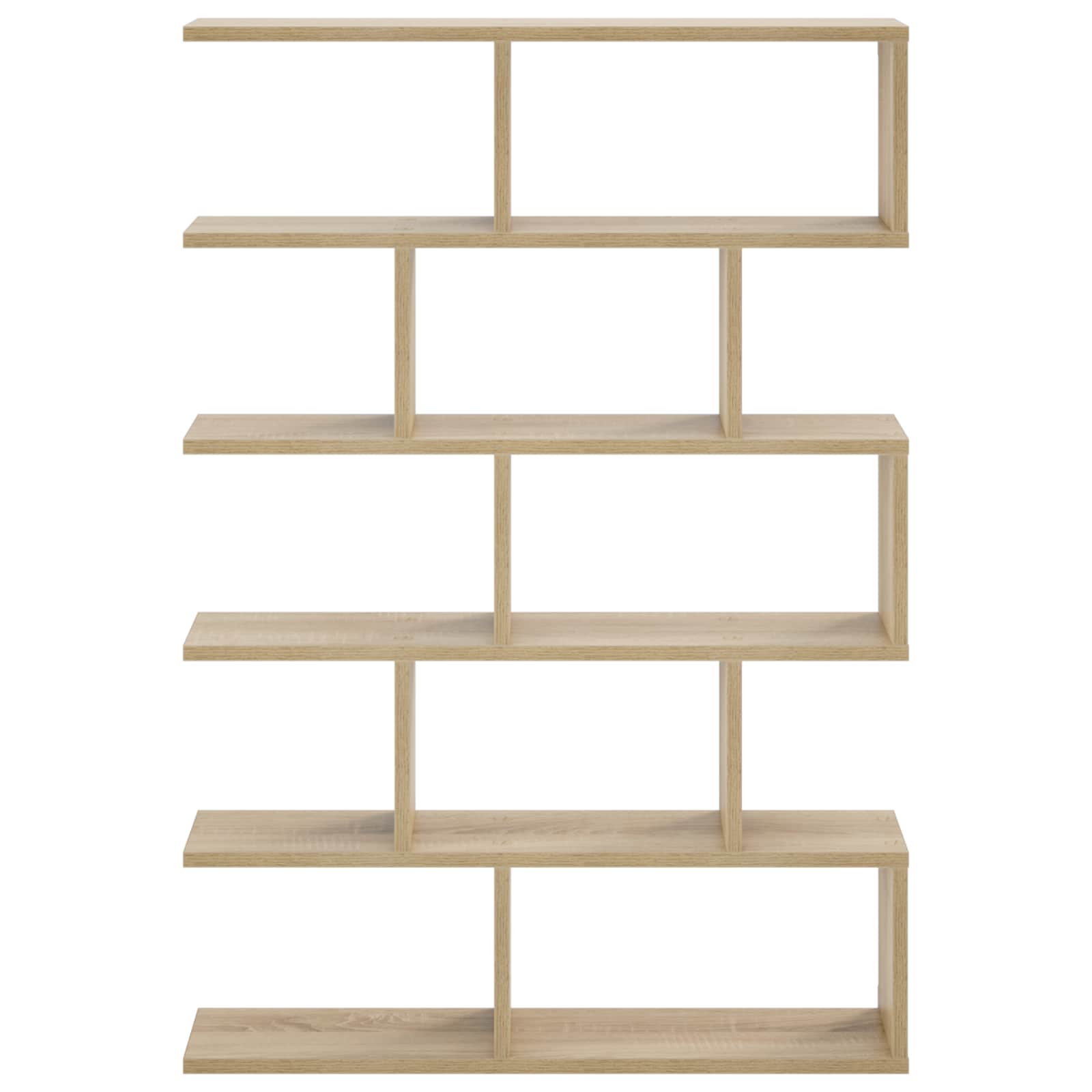 vidaXL - Wandplank - Sonoma - Eiken - 70 - x - 17 - x - 101 - cm - Bewerkt - hout