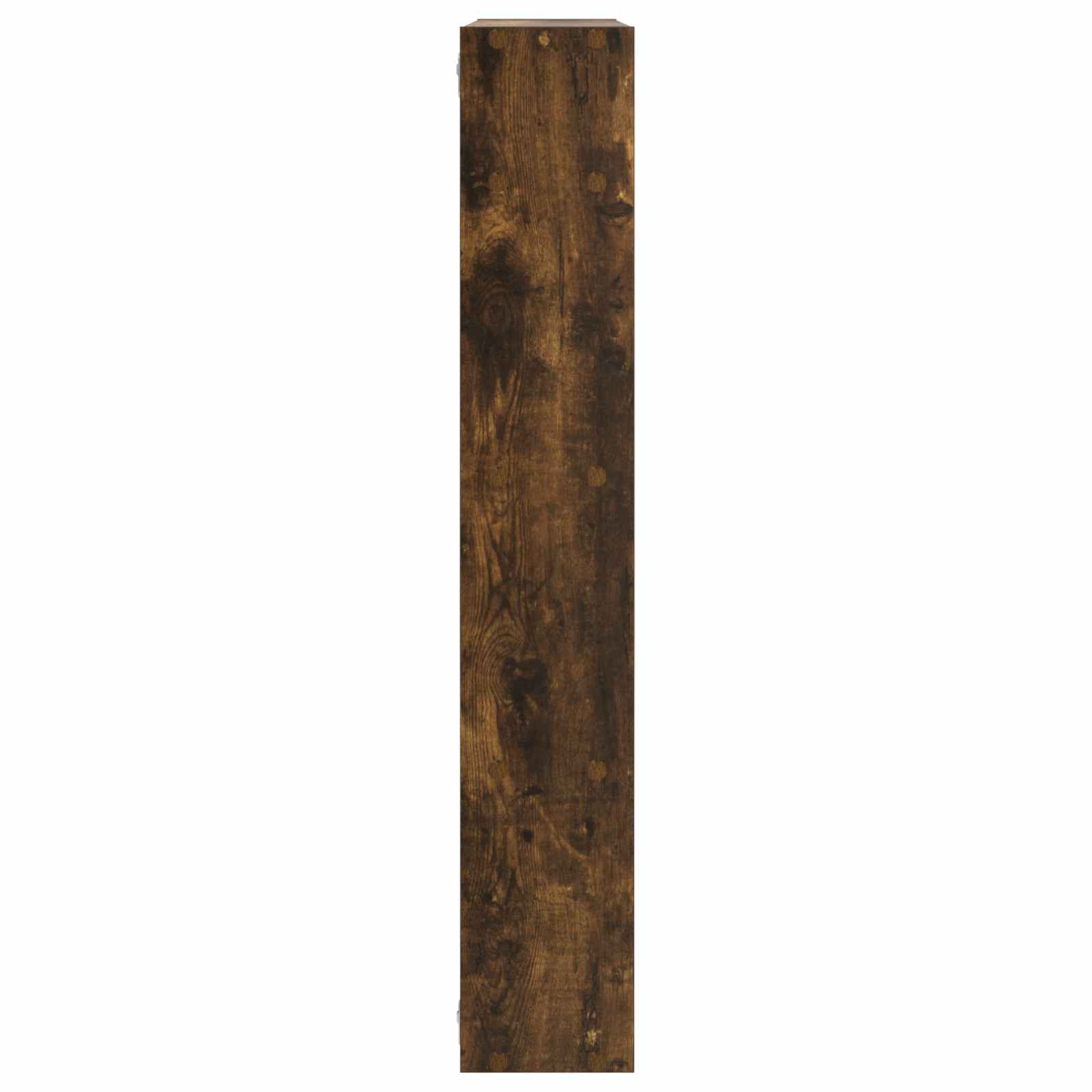 Stenska polica Dimljen hrast 103 x 17 x 102 cm Inženirski les